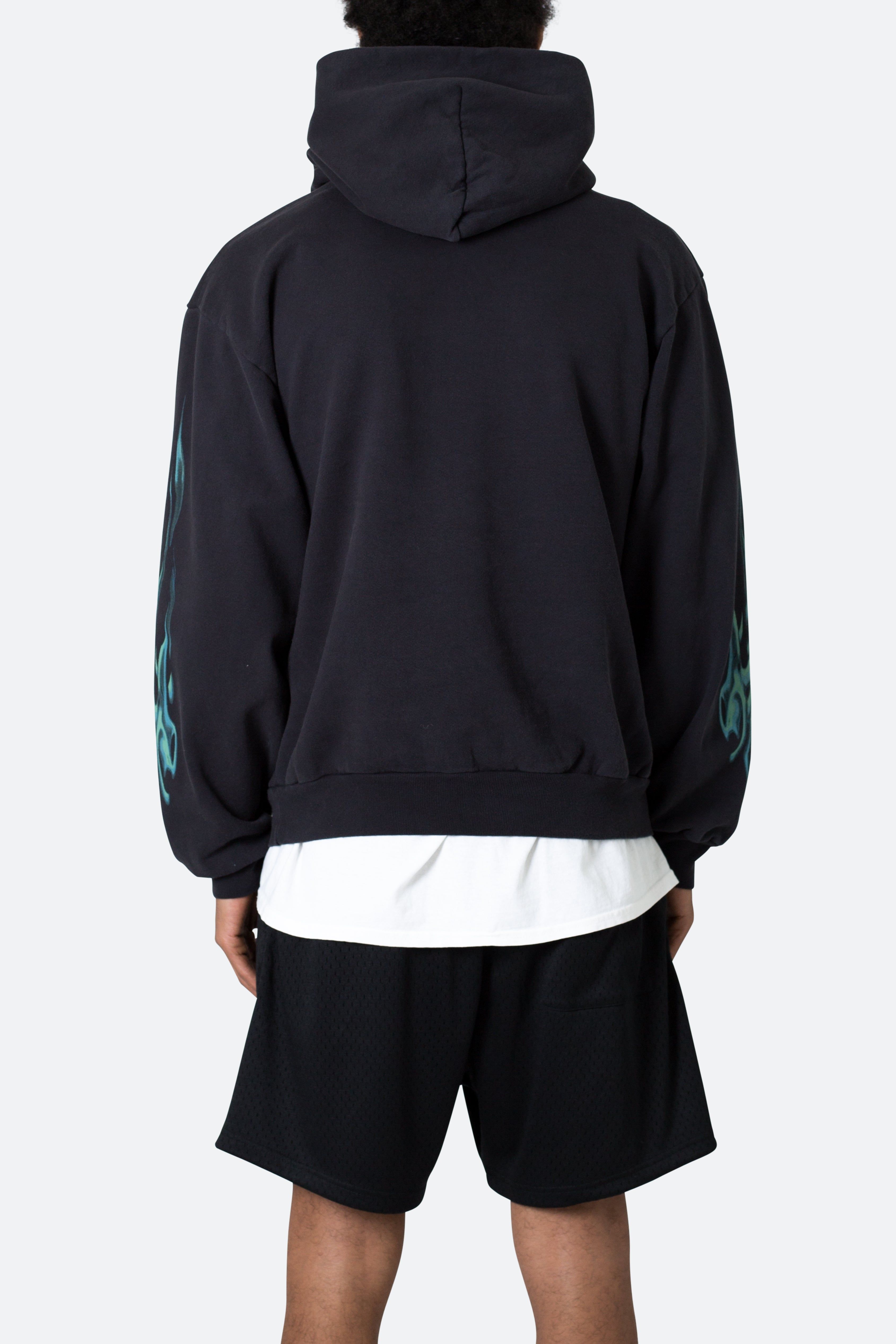 Phoenix Hoodie - Washed Black sold by MNML product image thumbnail 5