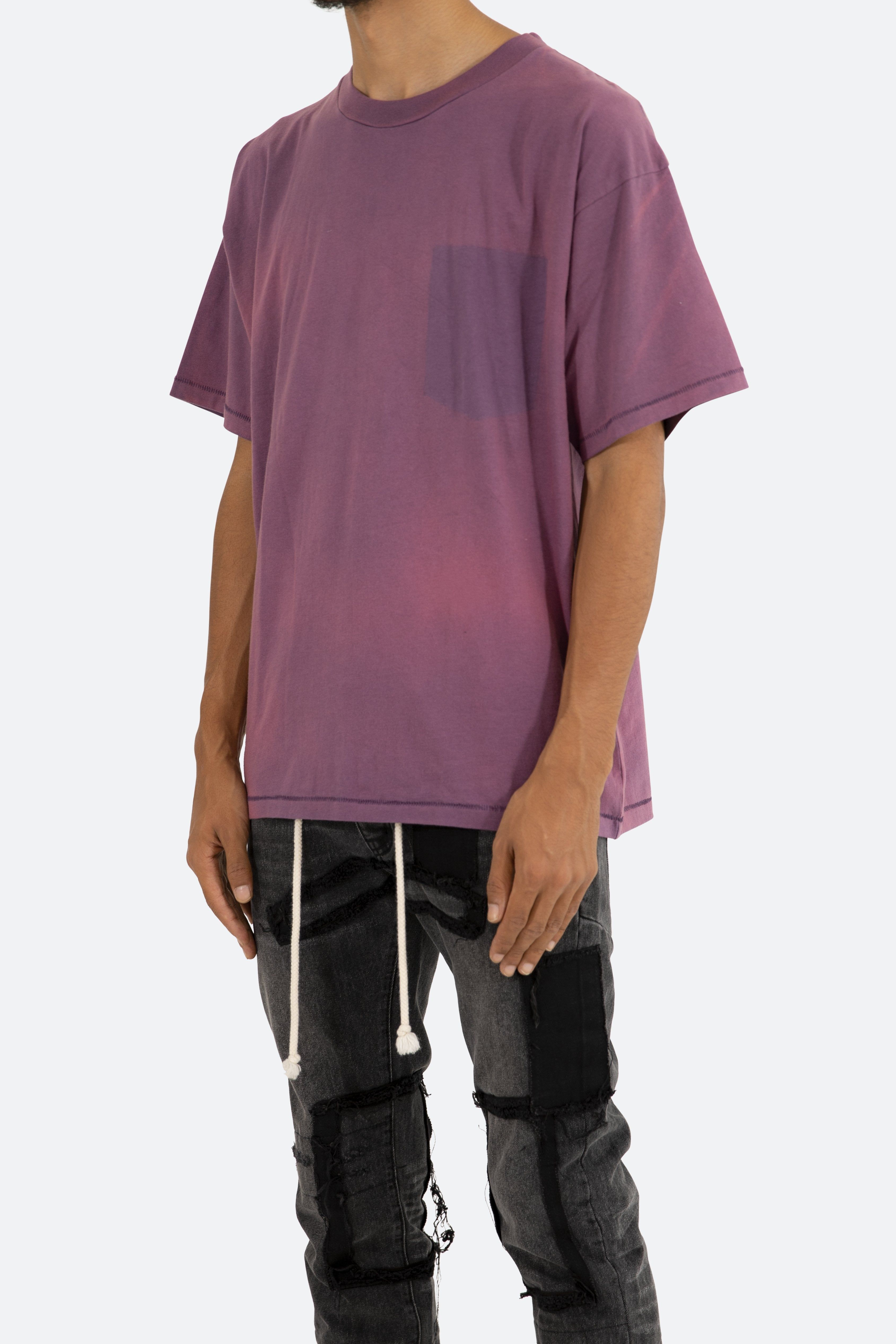 Missing Pocket Tee - Purple sold by MNML product image thumbnail 3