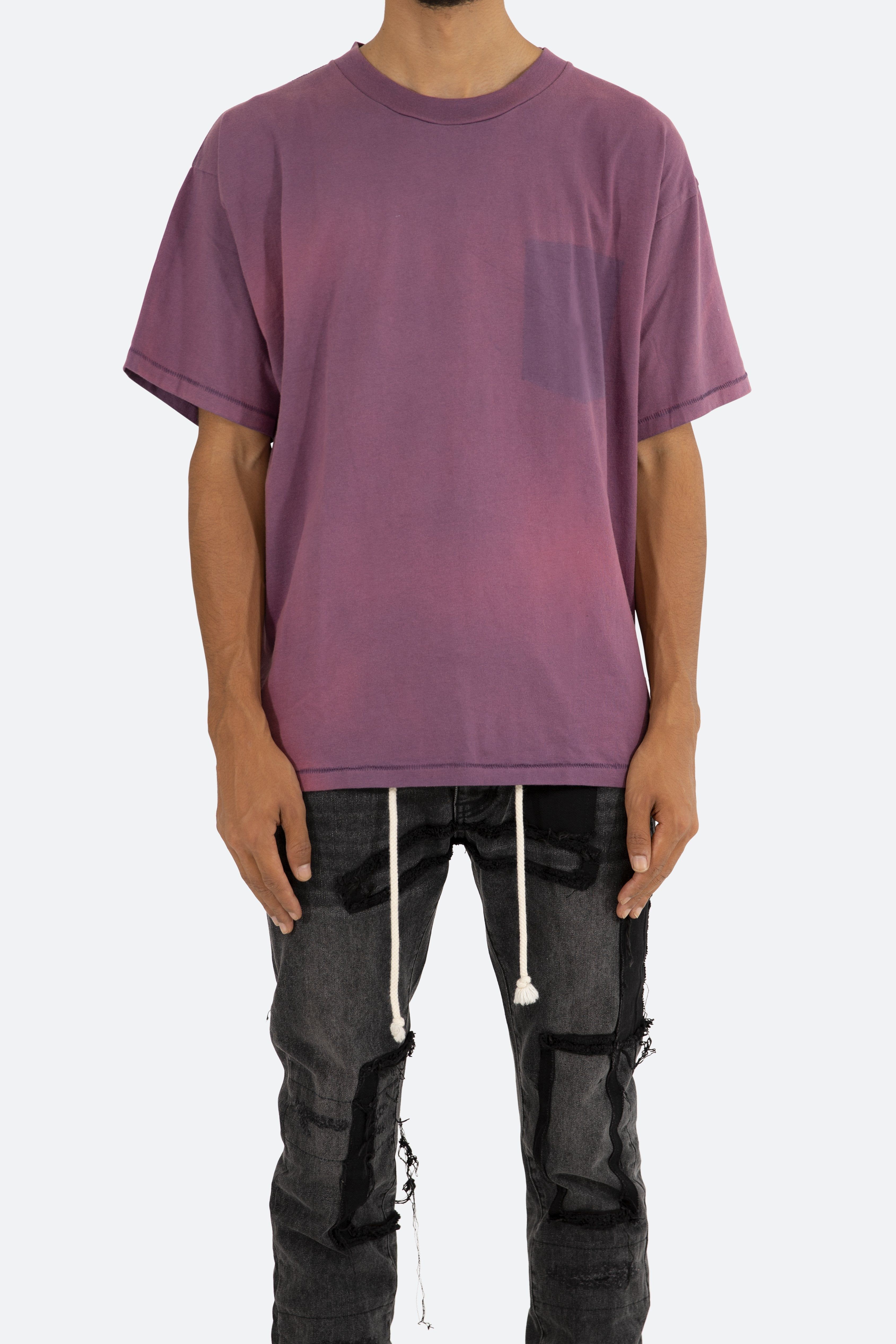 Missing Pocket Tee - Purple sold by MNML product image thumbnail 2