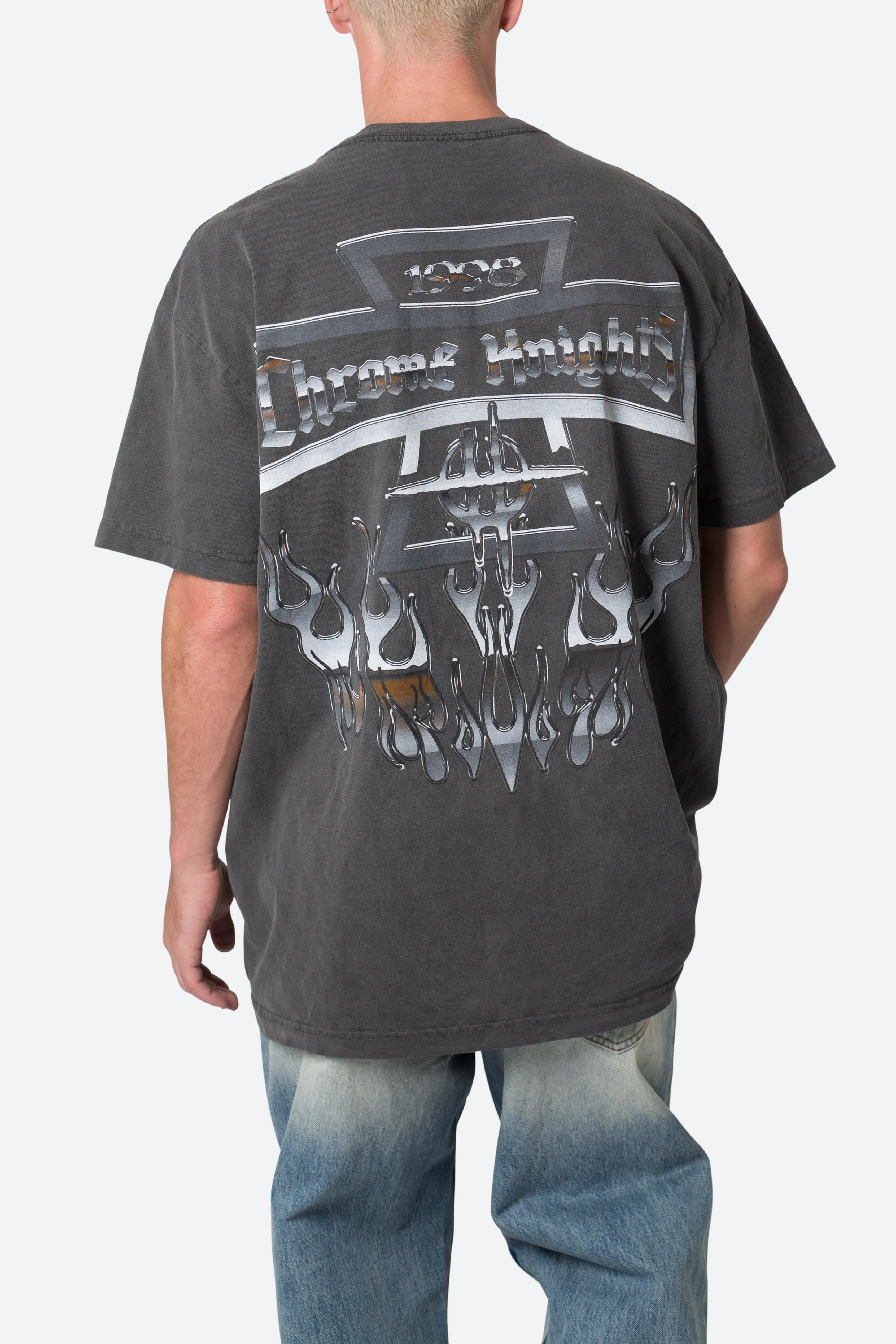 ミュージシャン the GazettE GAZ CHROME LOGO TEE / BLACK GAZ CHROME LOGO TEE / BLACK | RAD MARKET By BLACKMORAL