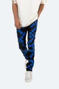 X473 Star Skinny Denim - Black/Blue sold by MNML