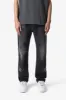 V376 Studded Baggy Denim - Washed Black sold by MNML