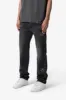 V376 Studded Baggy Denim - Washed Black sold by MNML