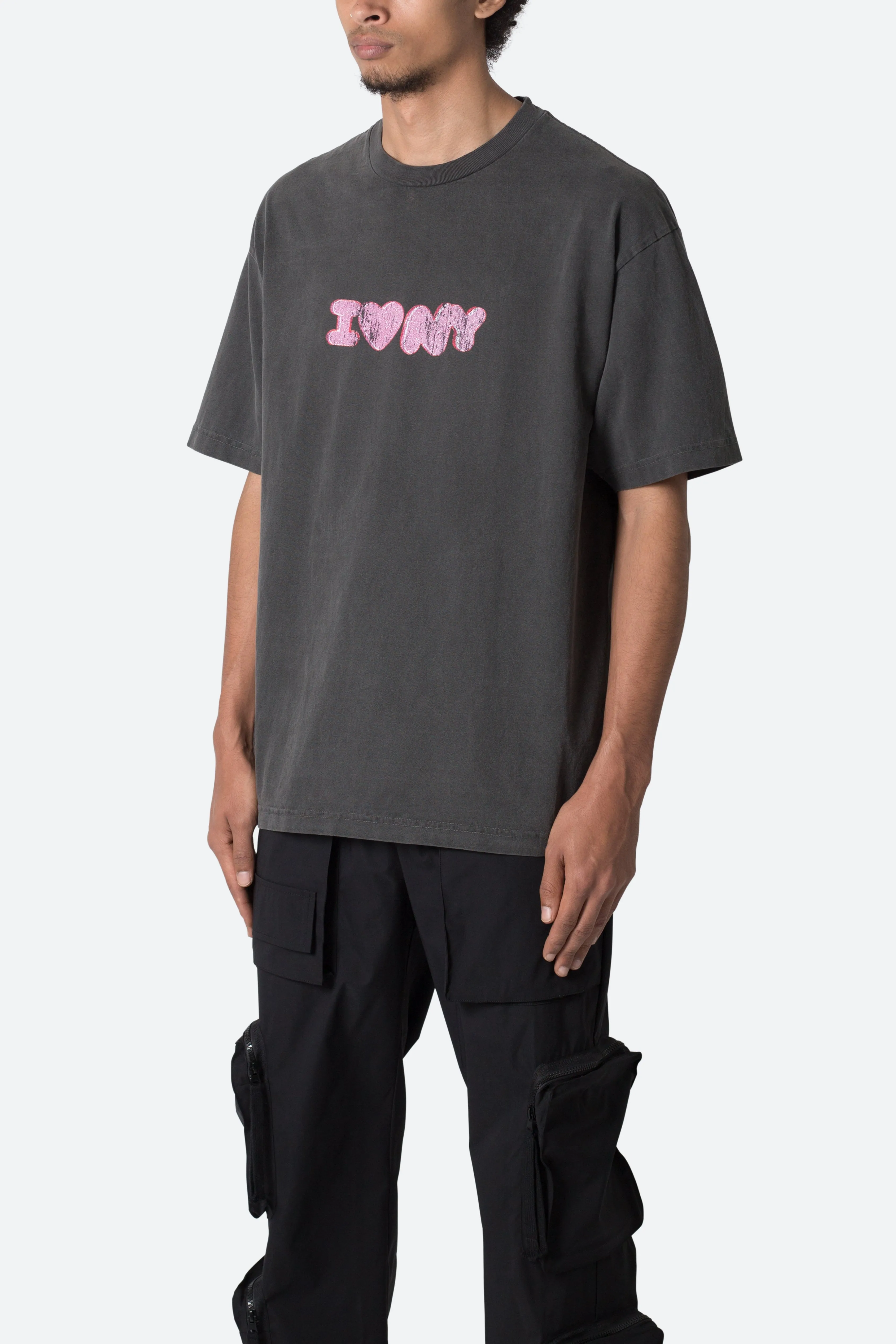 I Heart NY Tee - Vintage Black sold by MNML product image thumbnail 3