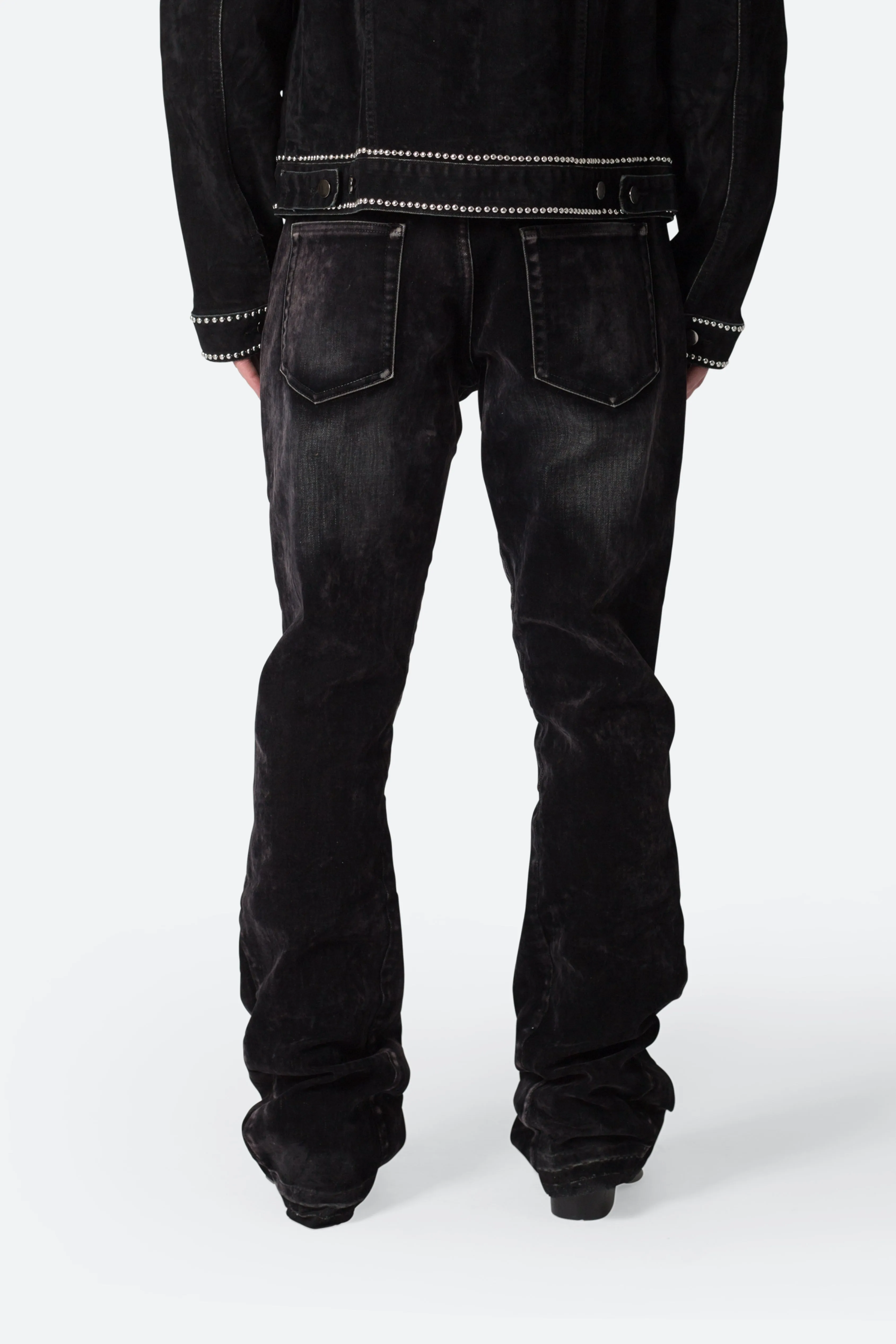 B576 Western Flare Denim - Black sold by MNML product image thumbnail 5
