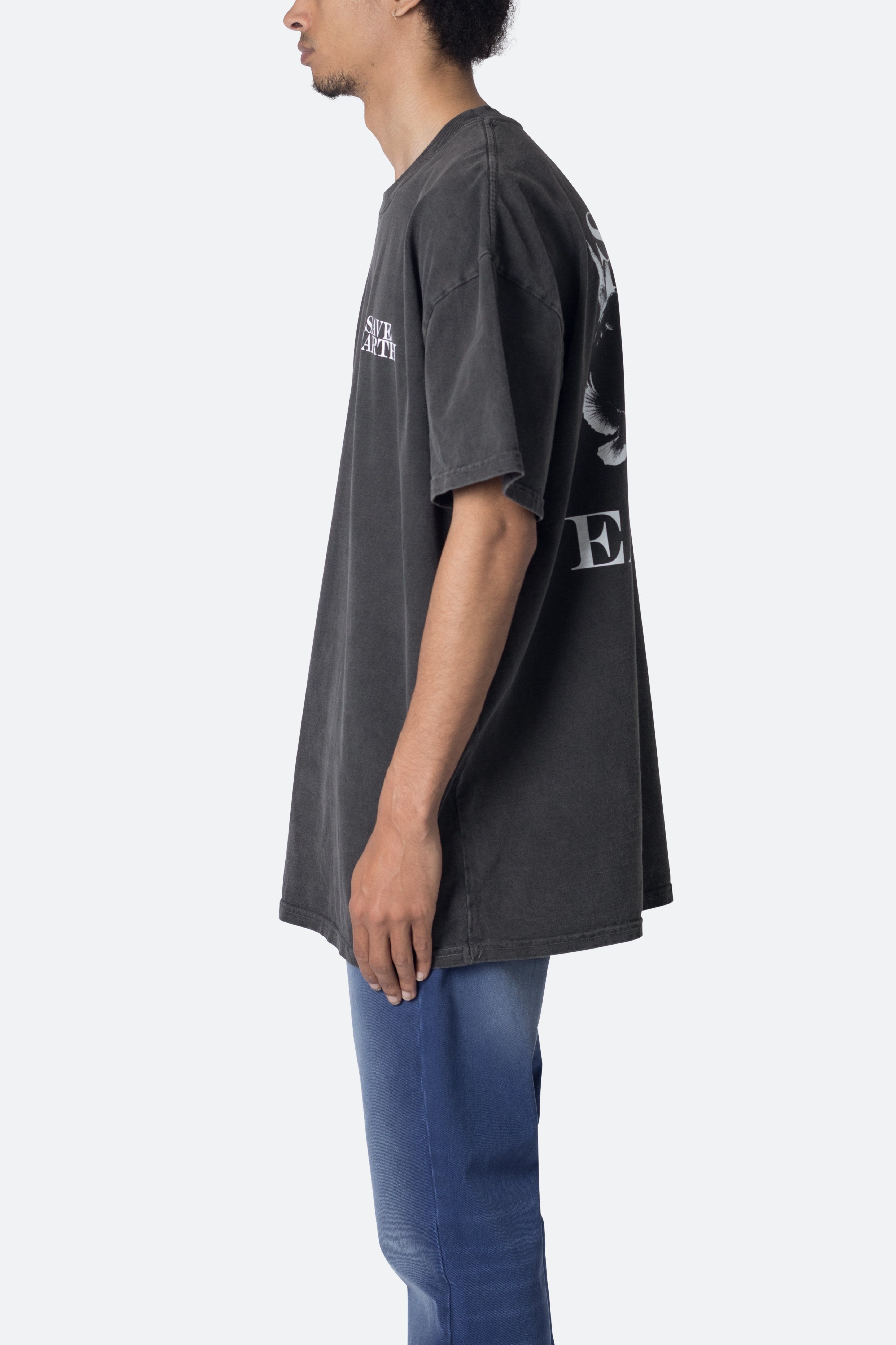 Vintage Save Earth Tee - Black sold by MNML product image thumbnail 5