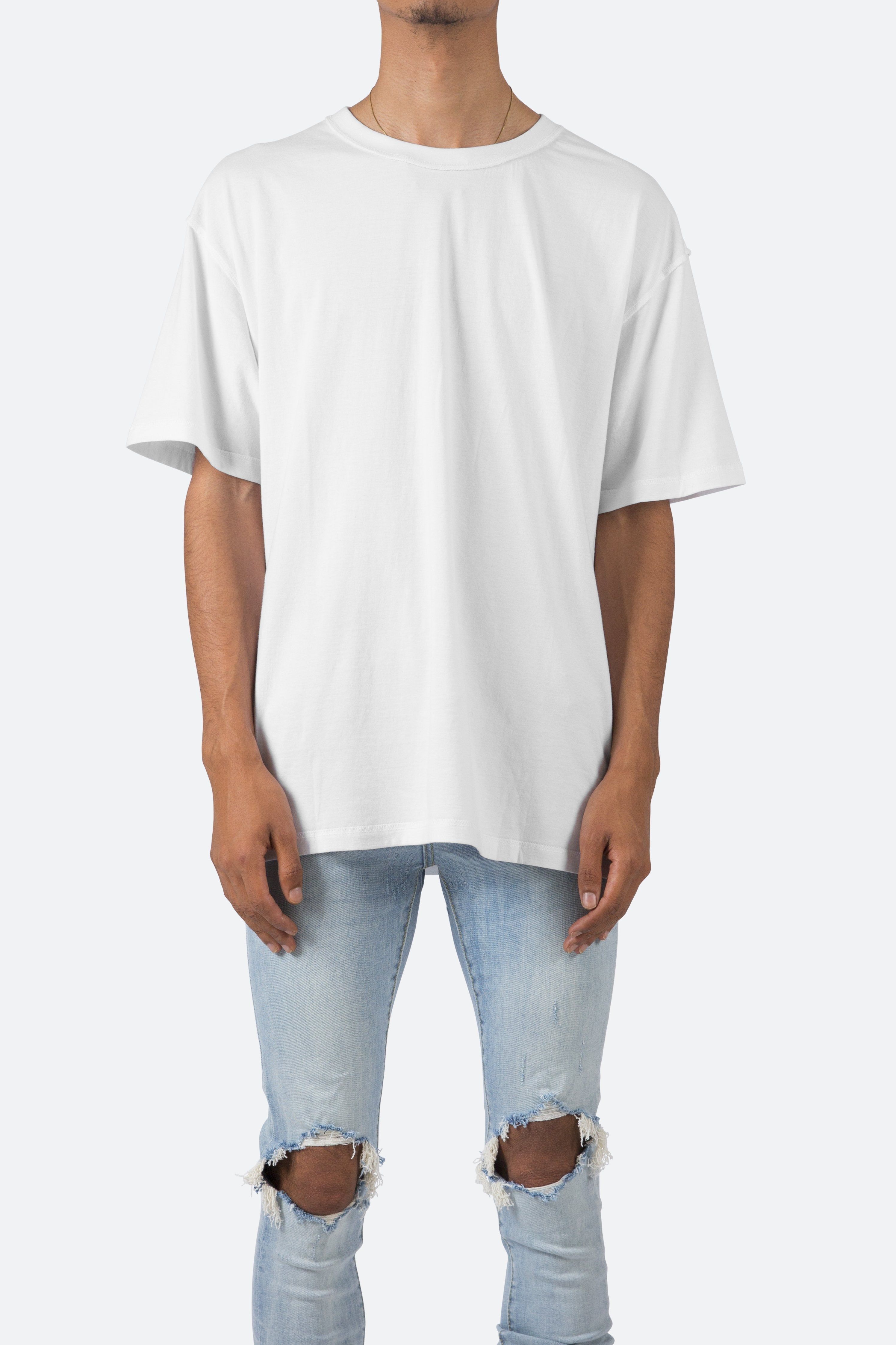 Inside Out Tee - White sold by MNML product image thumbnail 2