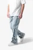 B373 Patch Flare Denim - Light Blue sold by MNML
