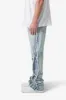 B373 Patch Flare Denim - Light Blue sold by MNML
