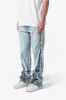 B373 Patch Flare Denim - Light Blue sold by MNML