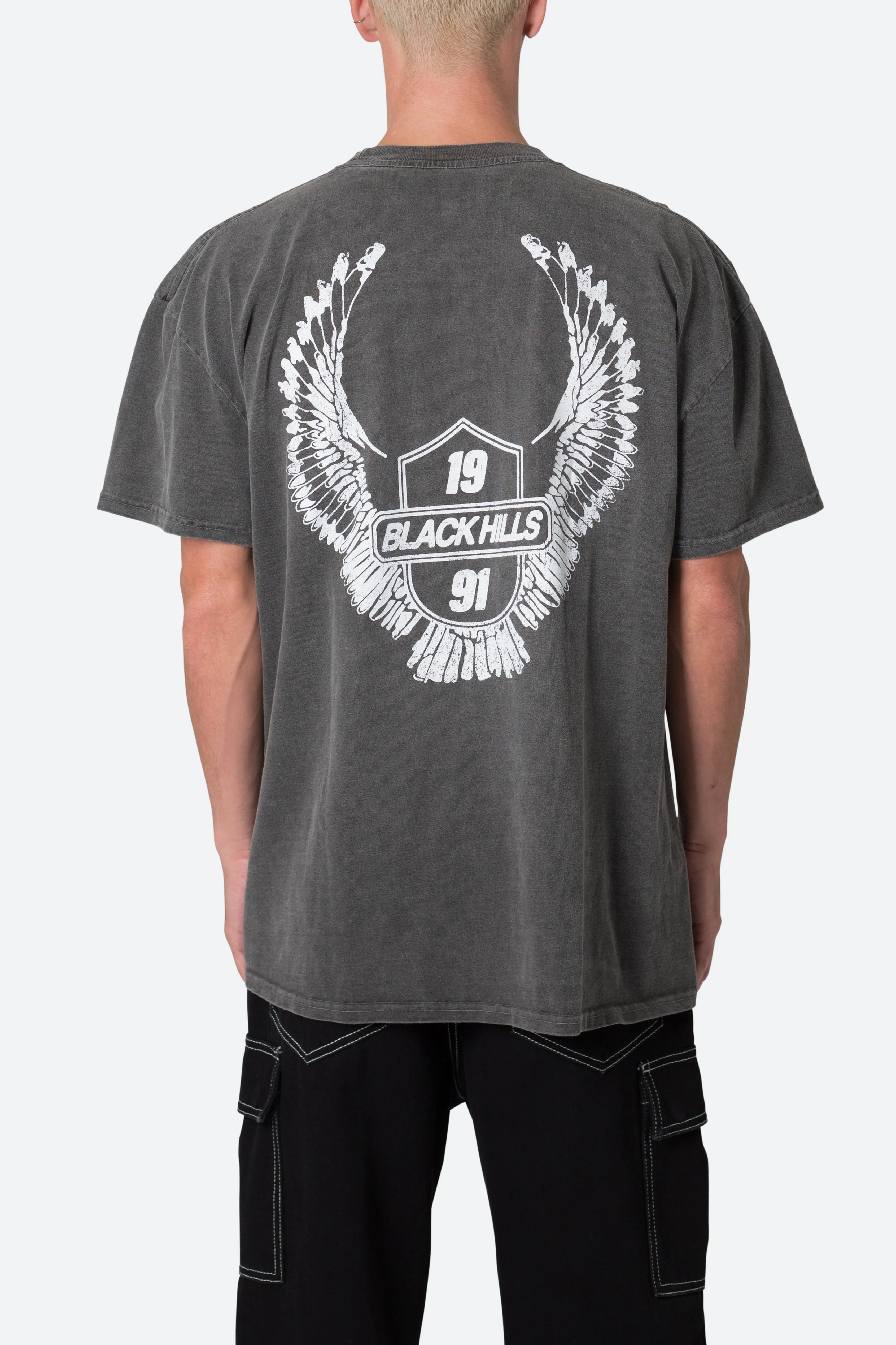 Vintage Black Hills Tee - Black sold by MNML product image thumbnail 5