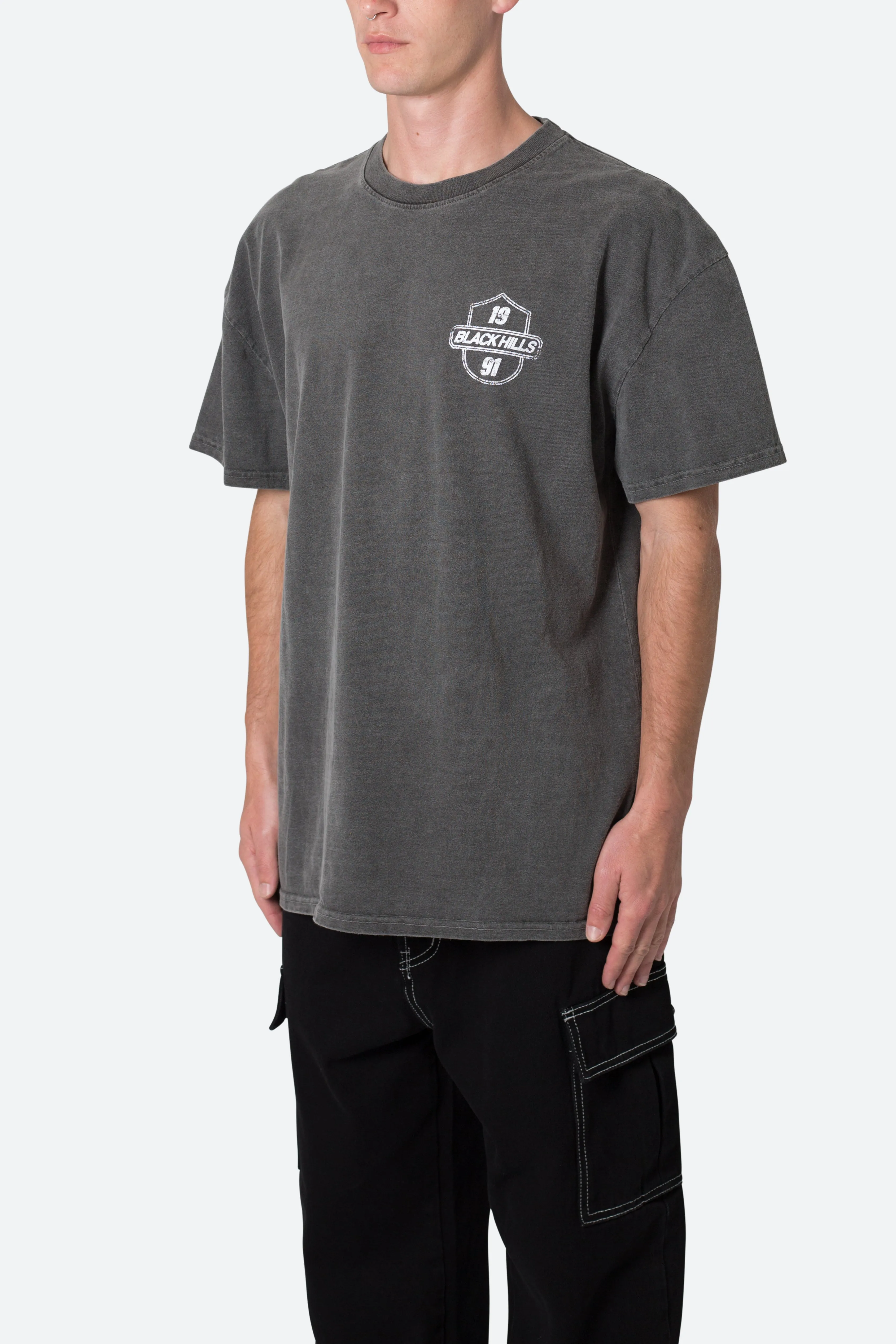 Vintage Black Hills Tee - Black sold by MNML product image thumbnail 3