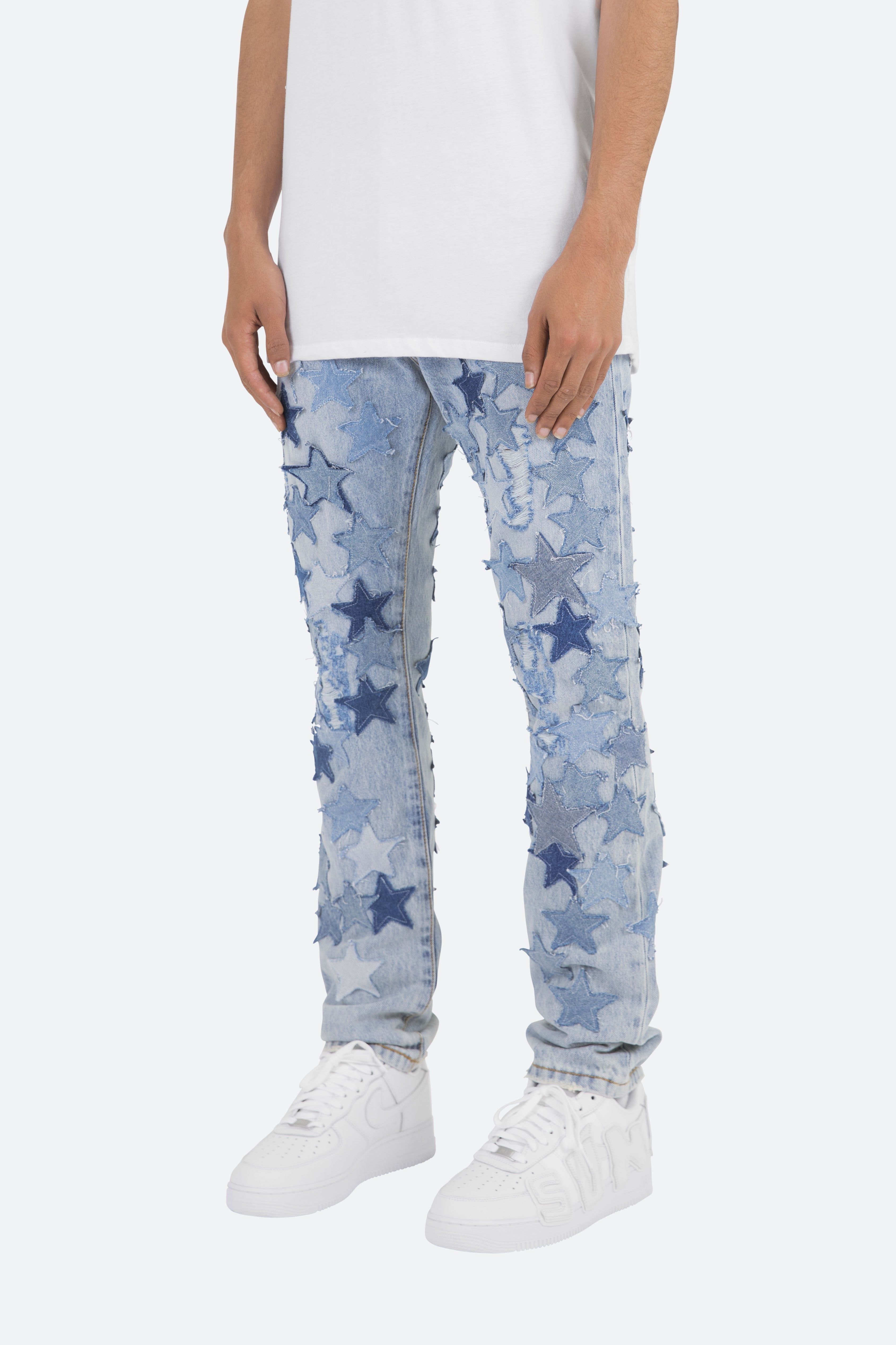 D271 Star Straight Denim - Blue sold by MNML product image thumbnail 3