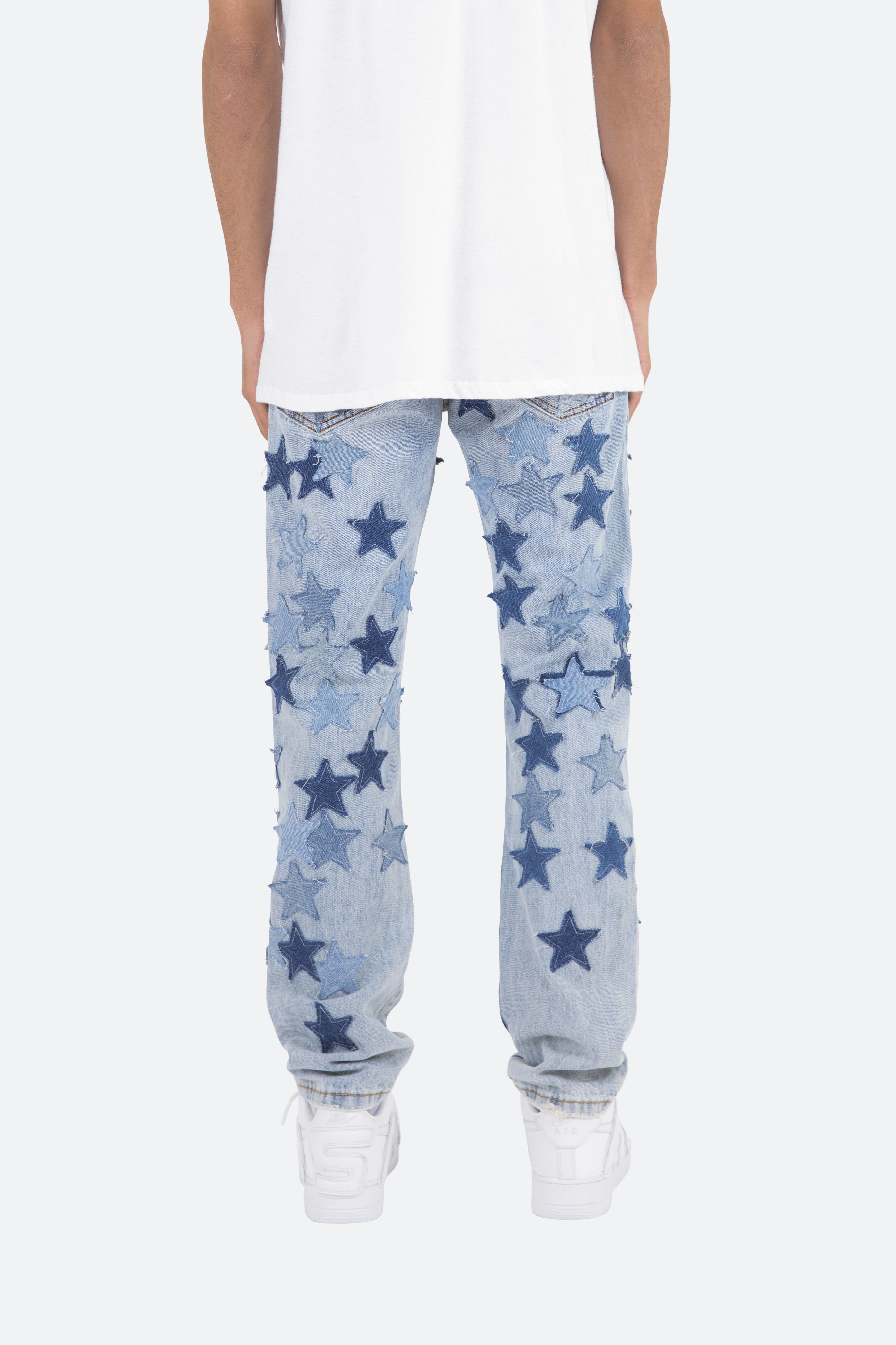 D271 Star Straight Denim - Blue sold by MNML product image thumbnail 5