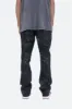 B169 Leather Flare Pants - Black sold by MNML
