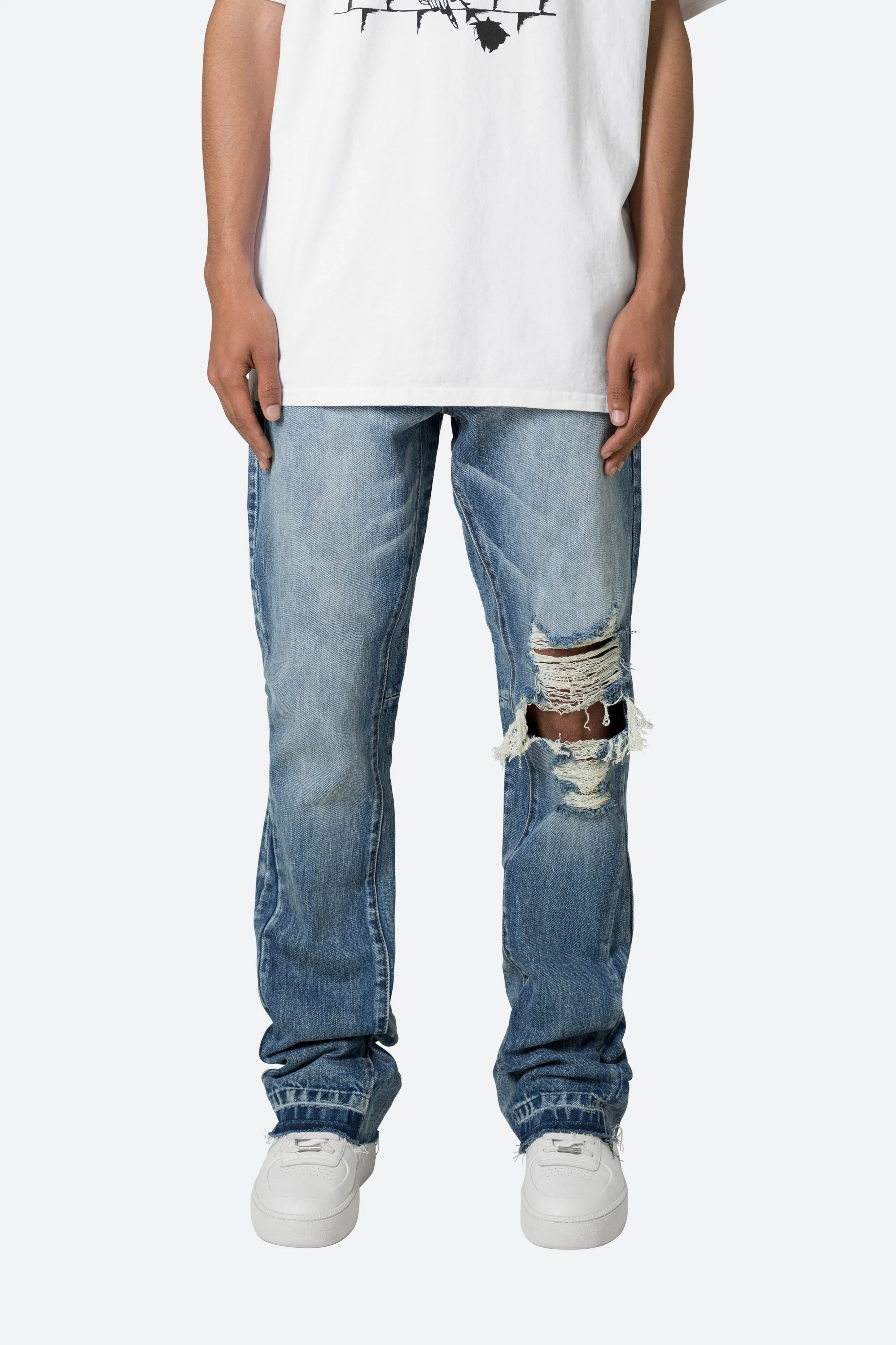 B455 Flare Denim - Blue sold by MNML product image thumbnail 3