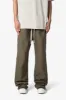 Side Snap Nylon Pants - Olive sold by MNML