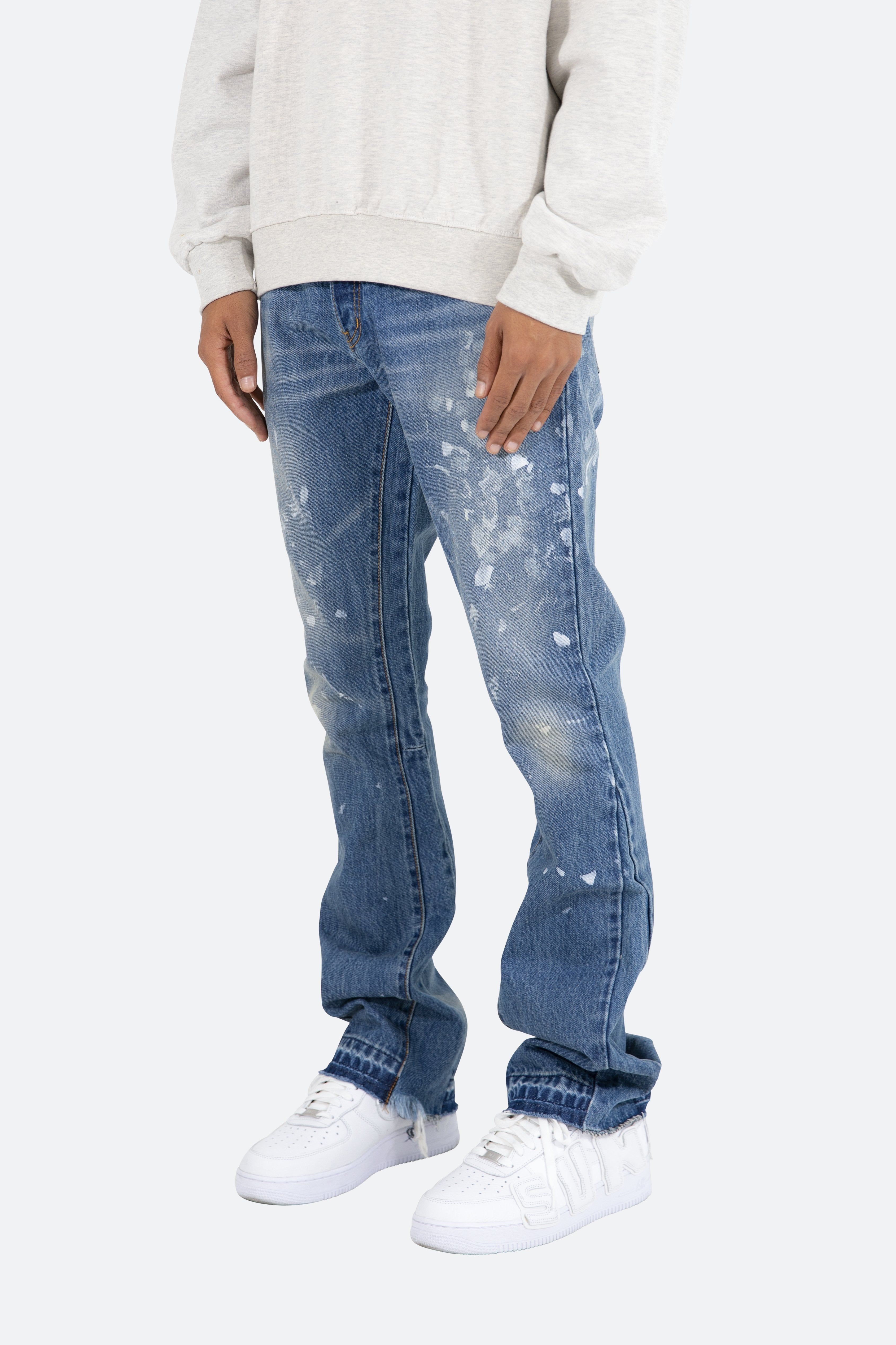 B400 Flare Denim - Blue sold by MNML product image thumbnail 4