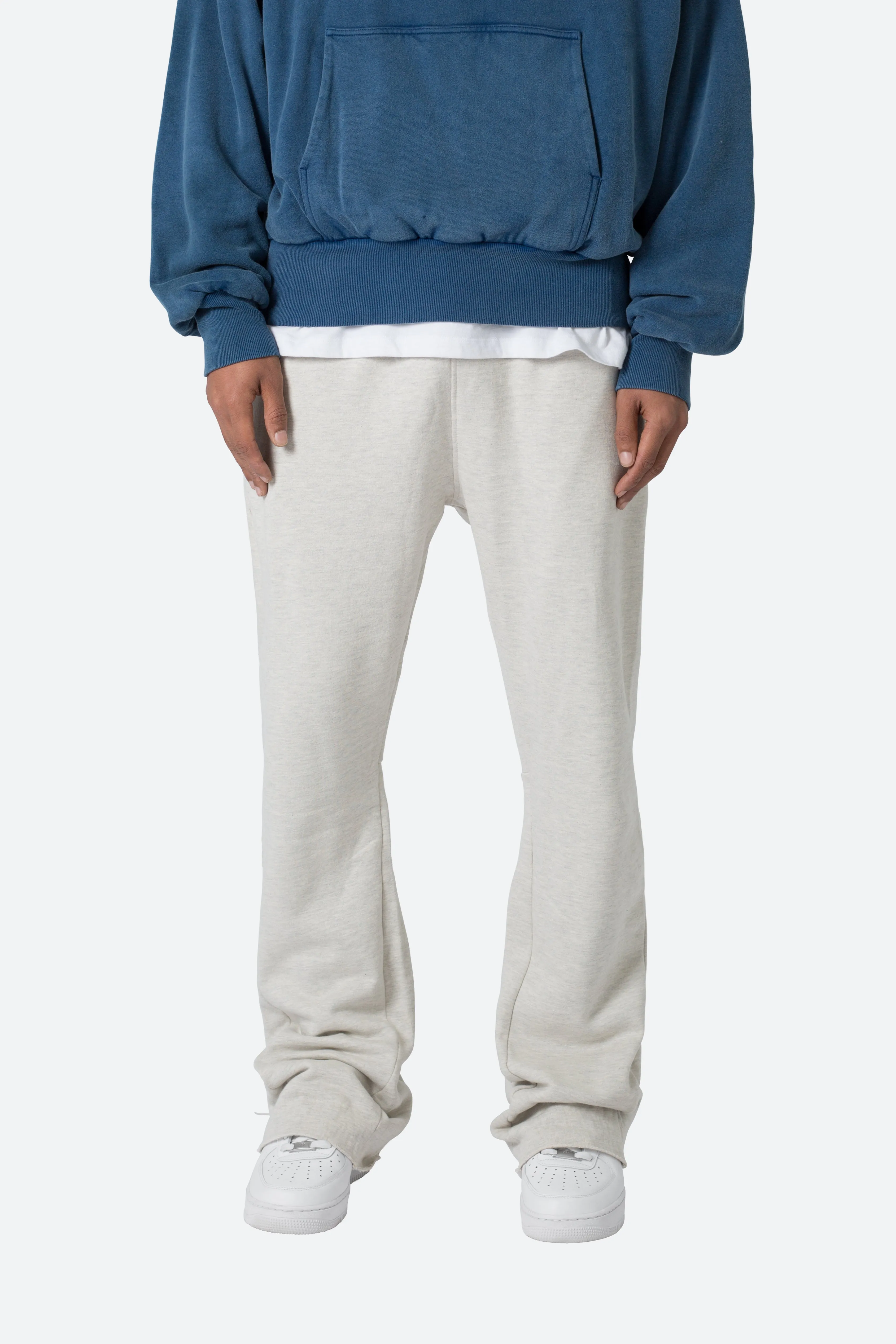 Bootcut Sweatpants - Grey sold by MNML