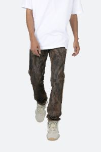 D452 Camo Straight Denim - Brown sold by MNML