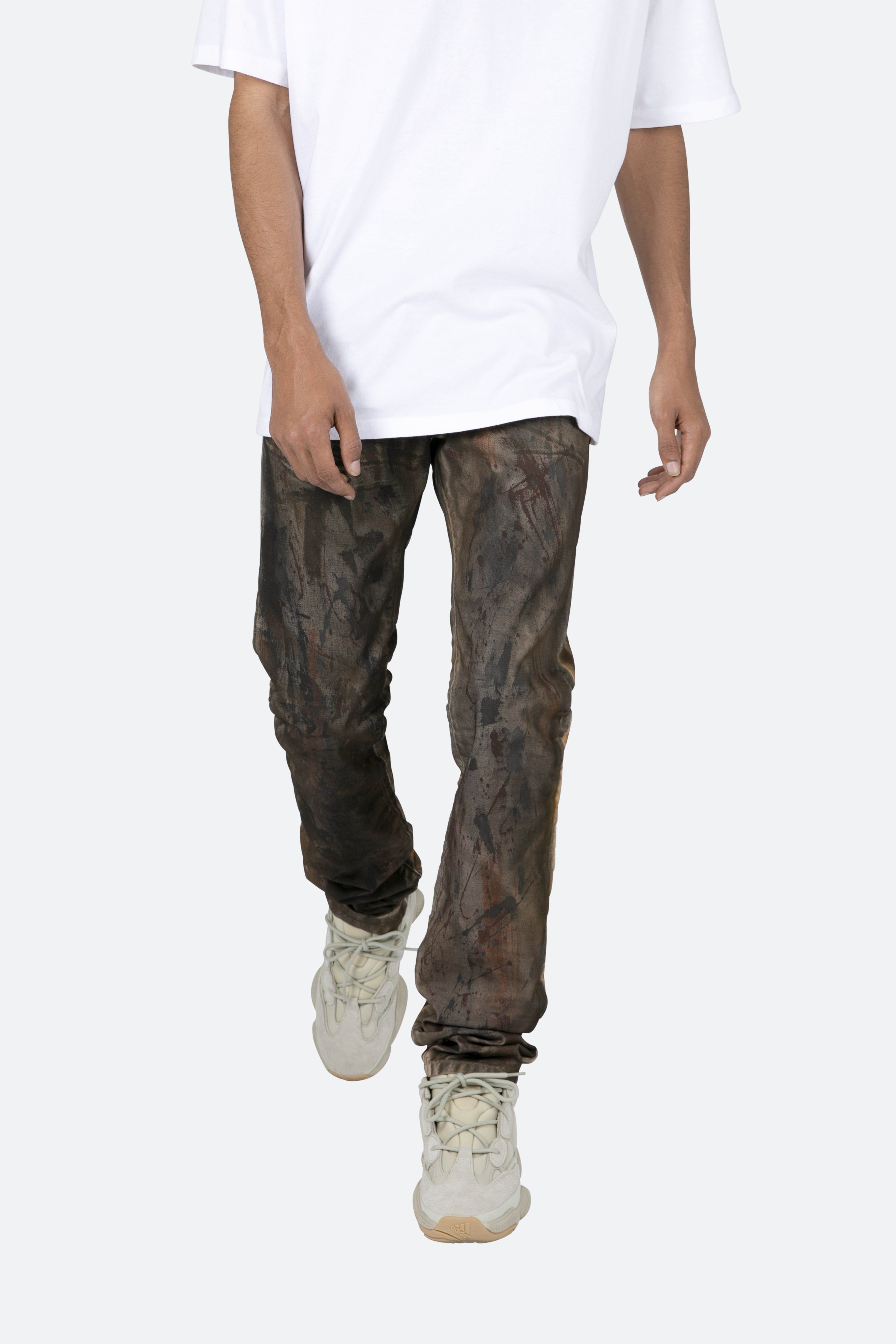 D452 Camo Straight Denim - Brown sold by MNML product image thumbnail 6