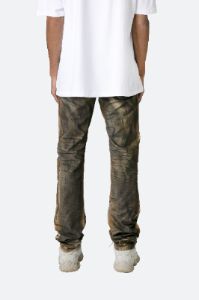D452 Camo Straight Denim - Brown sold by MNML