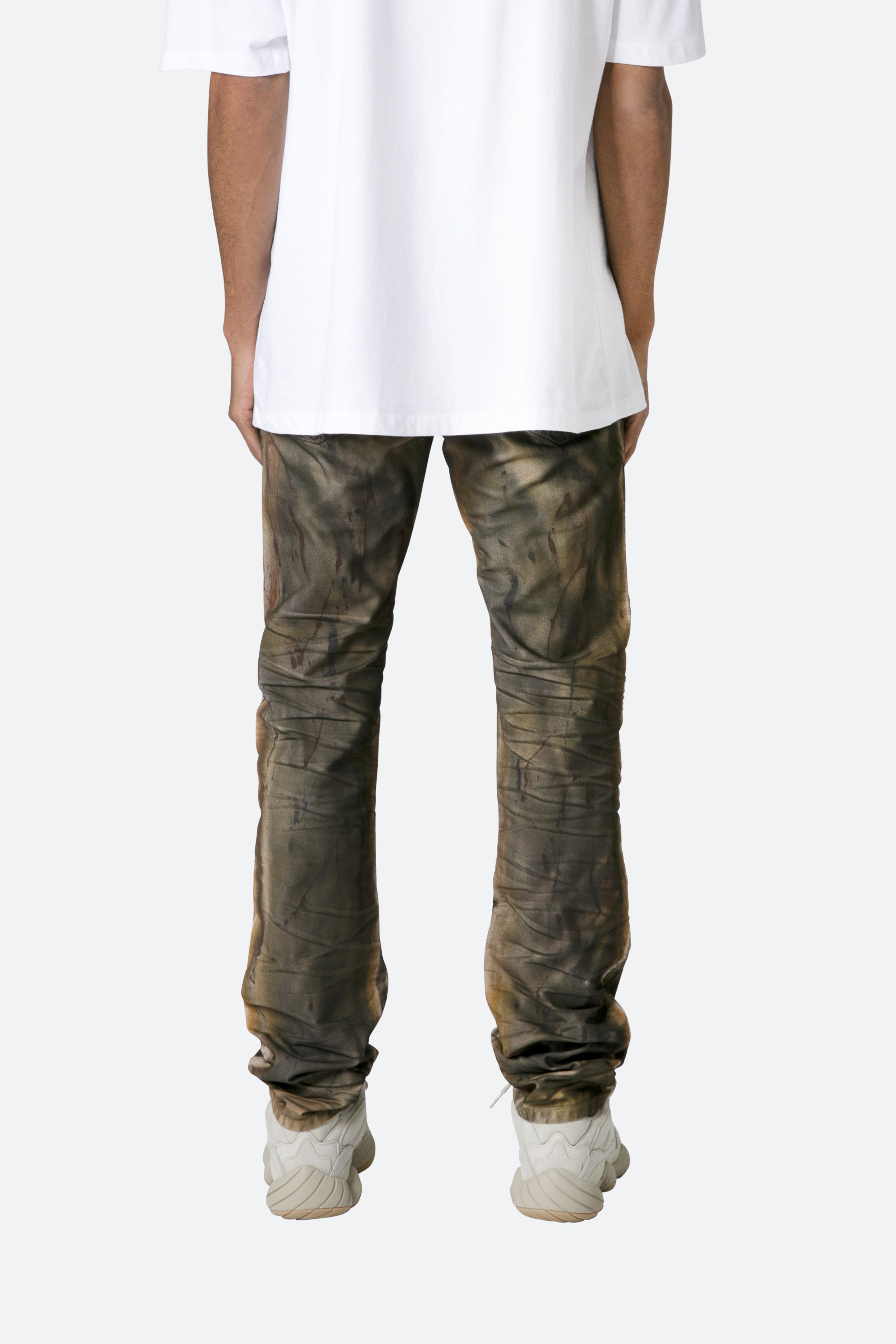 D452 Camo Straight Denim - Brown sold by MNML product image thumbnail 5
