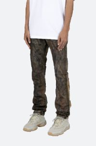 D452 Camo Straight Denim - Brown sold by MNML