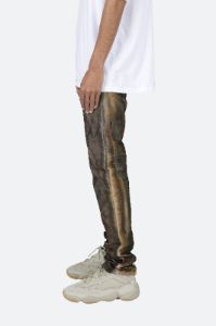 D452 Camo Straight Denim - Brown sold by MNML