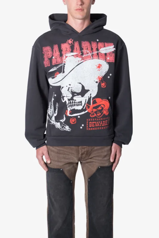 Way Out West Hoodie - Washed Black sold by MNML