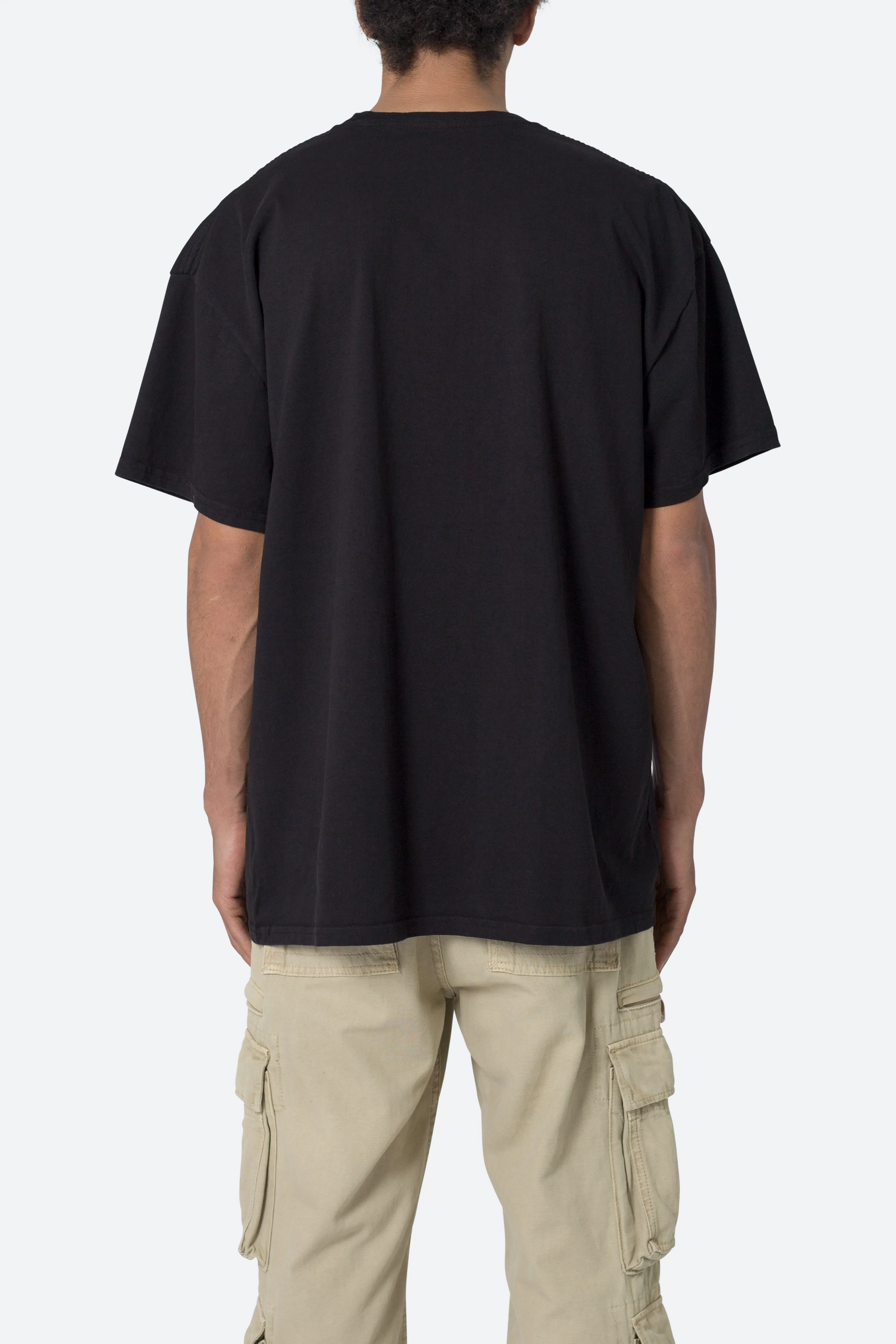Vintage Boxy Tee - Black sold by MNML product image thumbnail 5