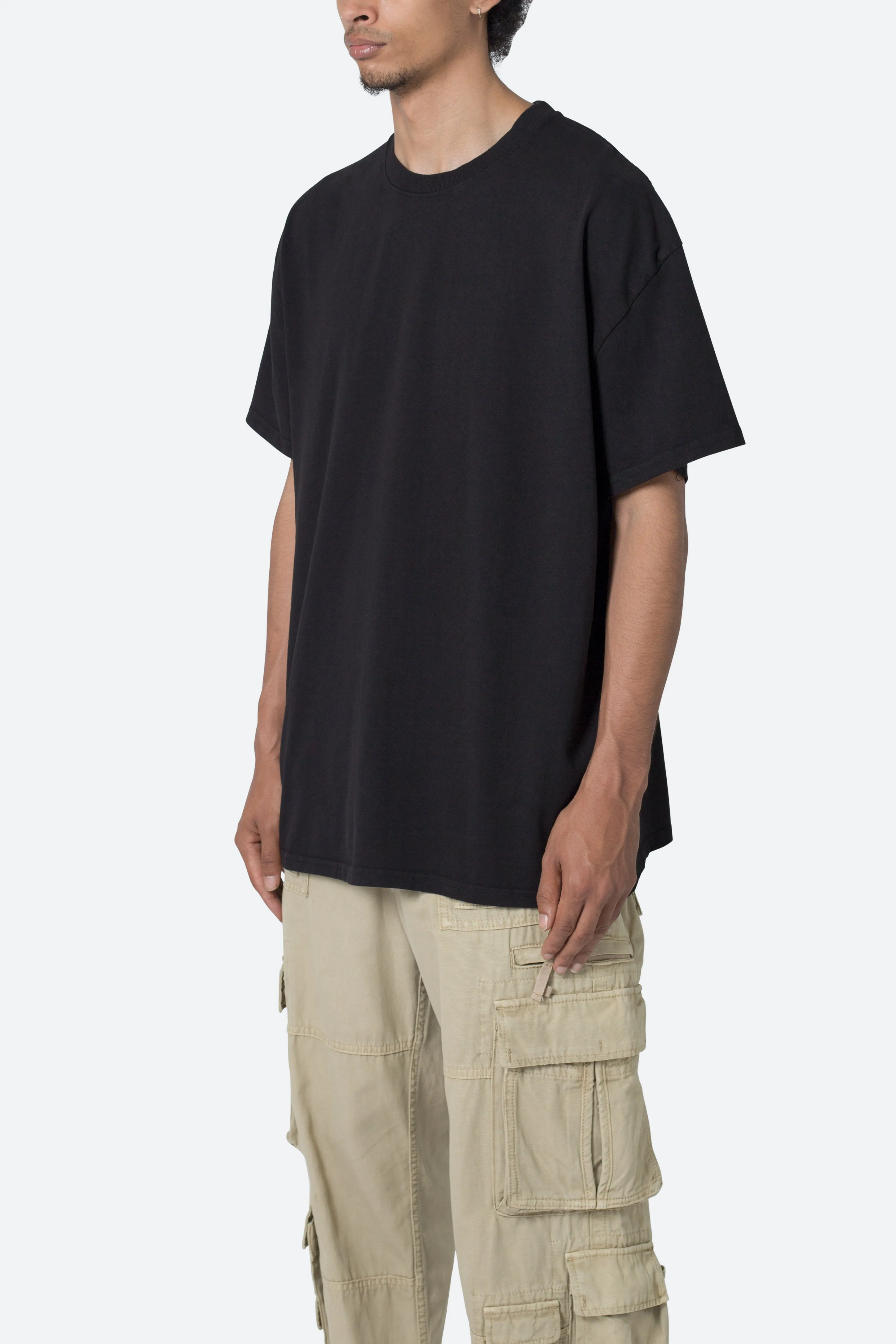 Vintage Boxy Tee - Black sold by MNML product image thumbnail 3
