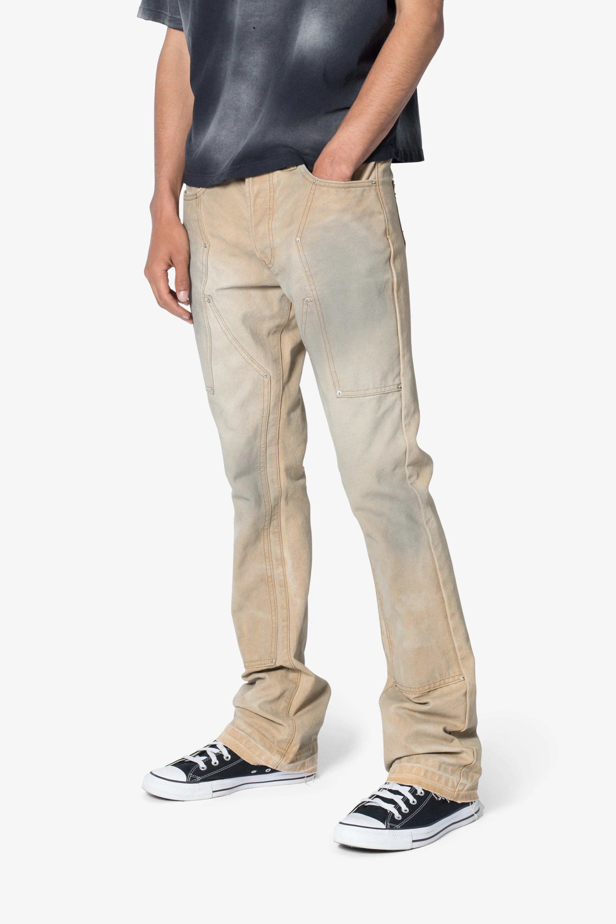 B644 Flare Burnt Cowboy Denim - Black/Brown sold by MNML product image thumbnail 2