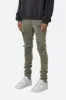 X369 Stretch Skinny Denim - Olive sold by MNML