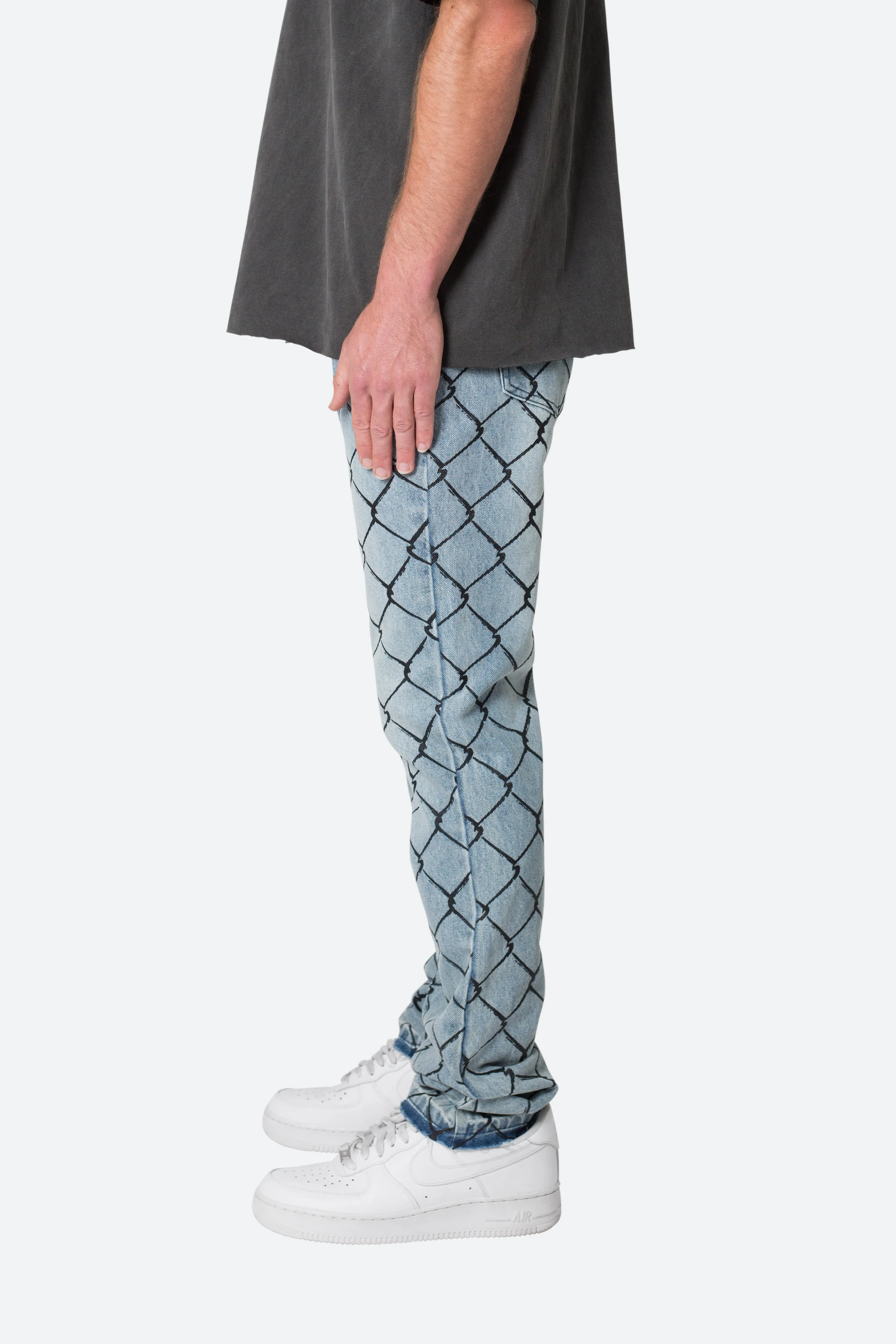 D552 Chainlink Denim - Blue sold by MNML product image thumbnail 4
