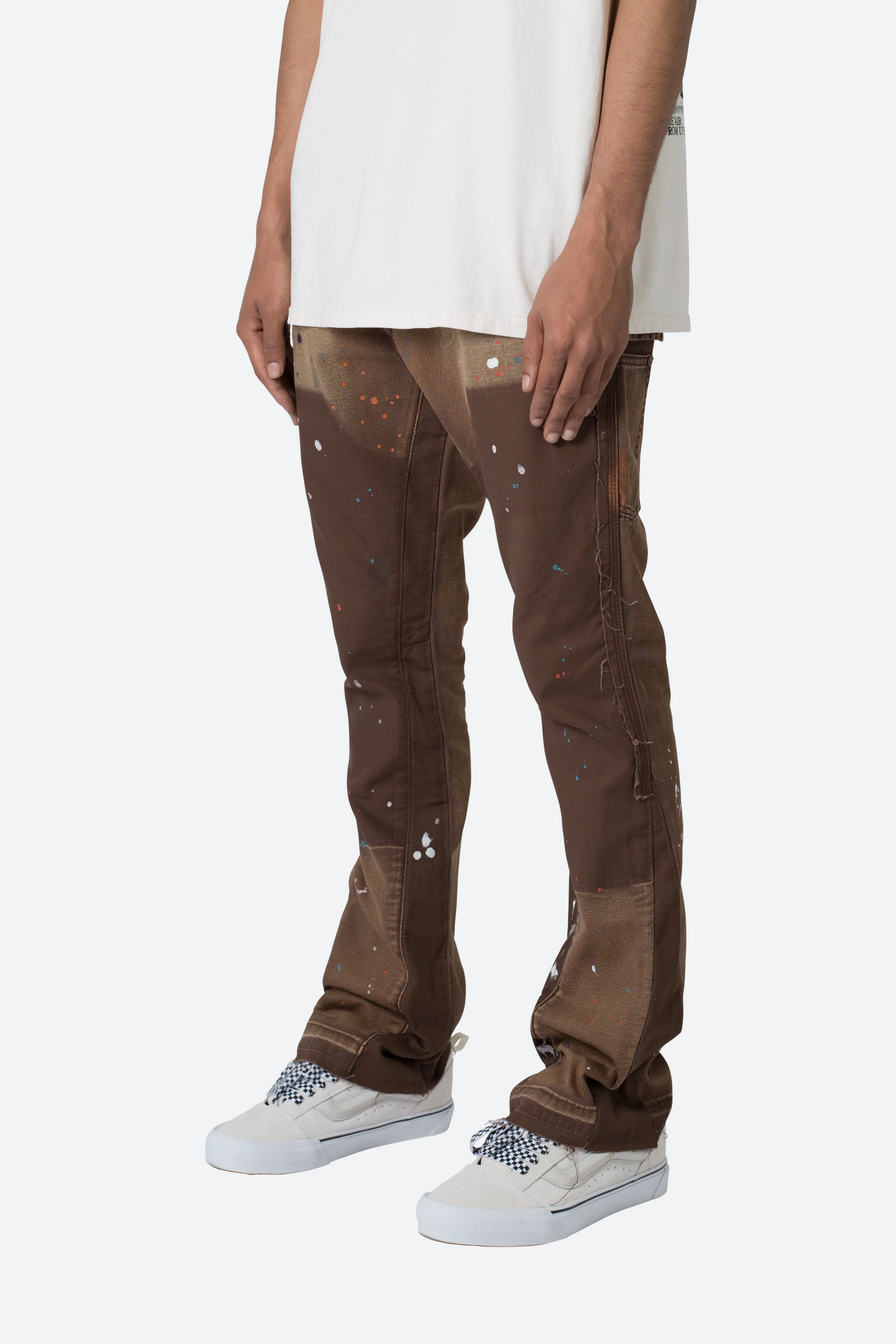 B243 Flare Denim - Chocolate sold by MNML product image thumbnail 4