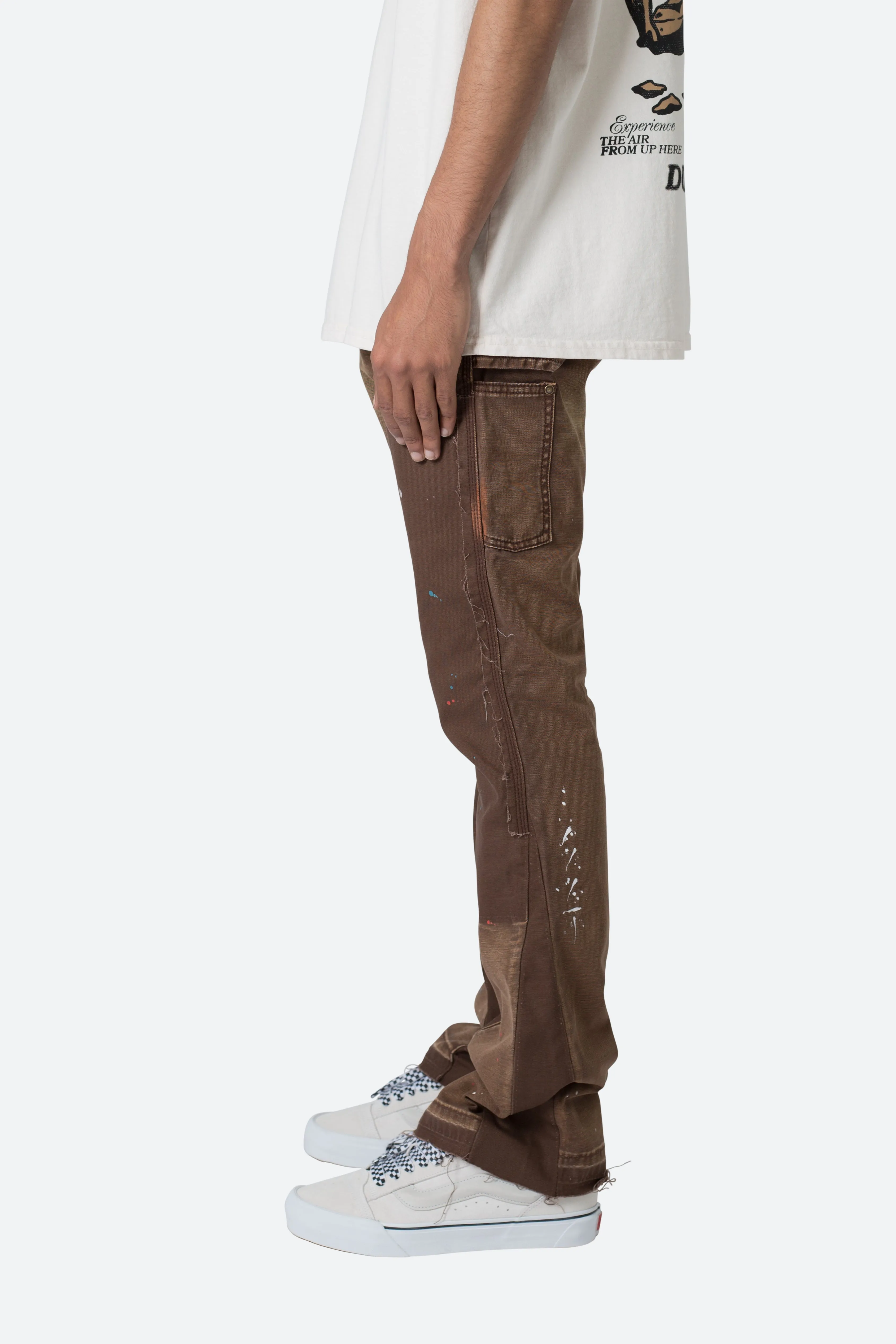 B243 Flare Denim - Chocolate sold by MNML product image thumbnail 3