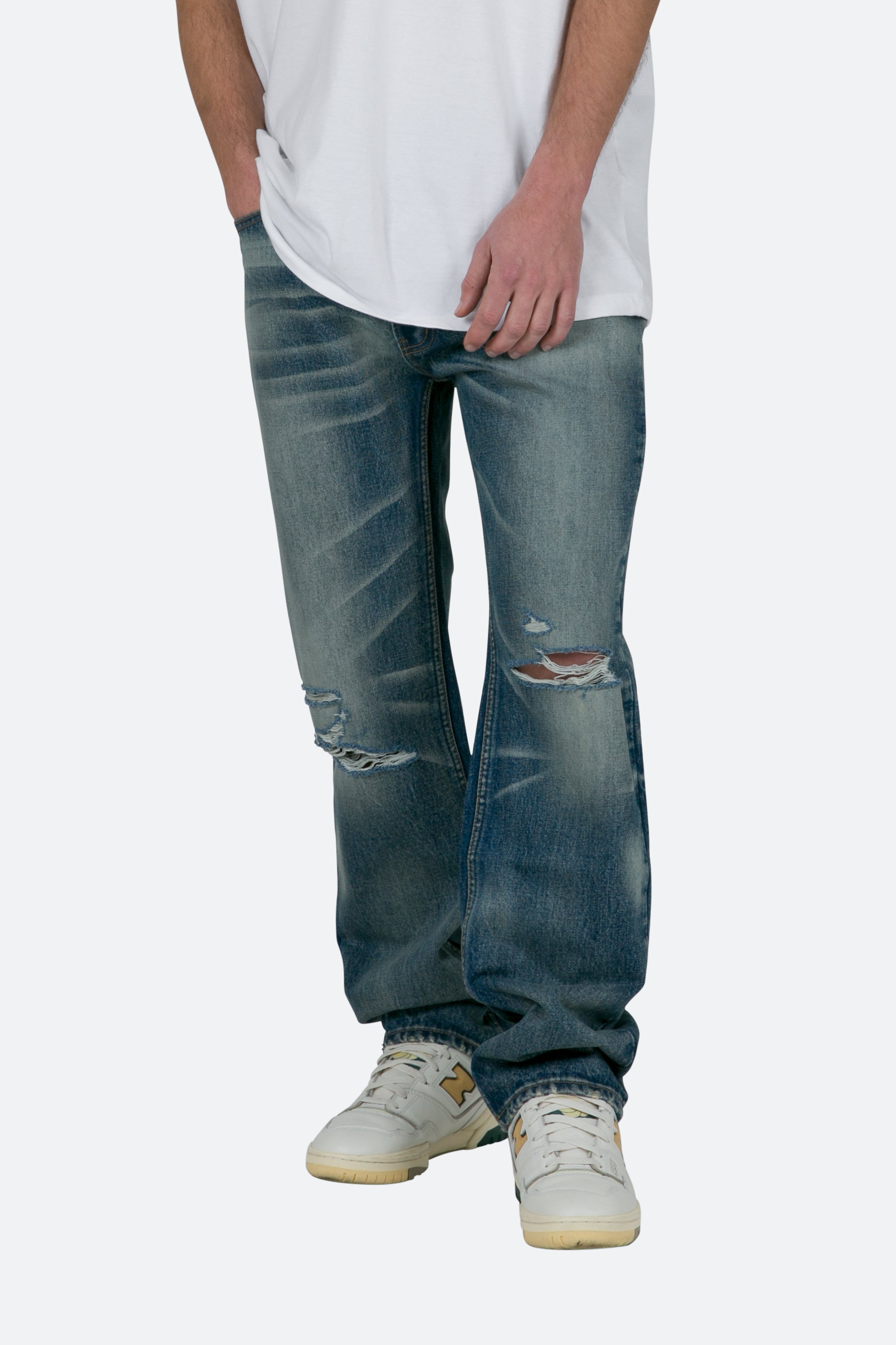 V498 Baggy Denim - Blue sold by MNML product image thumbnail 6