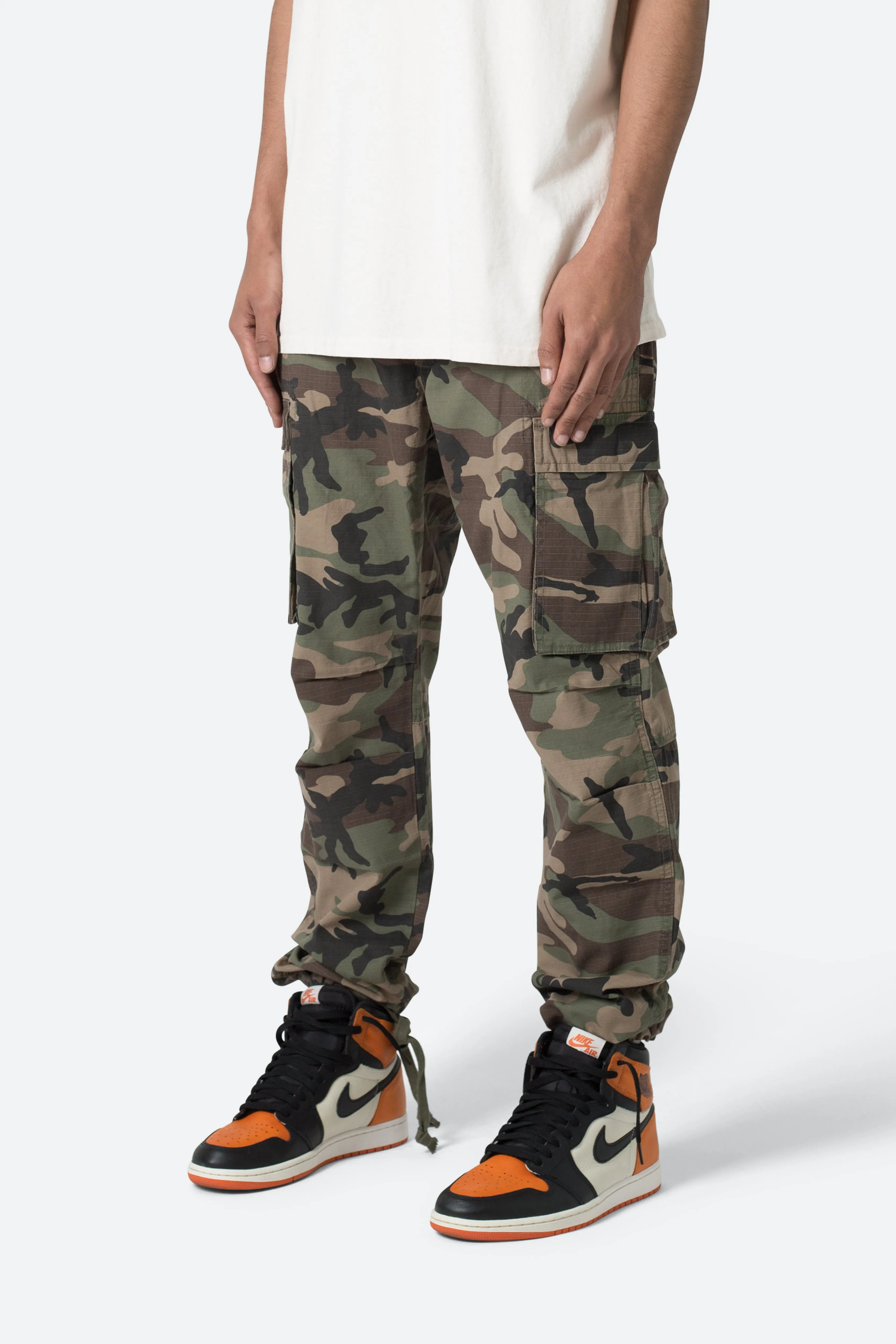 Vintage Cargo Pants - Camo sold by MNML product image thumbnail 3