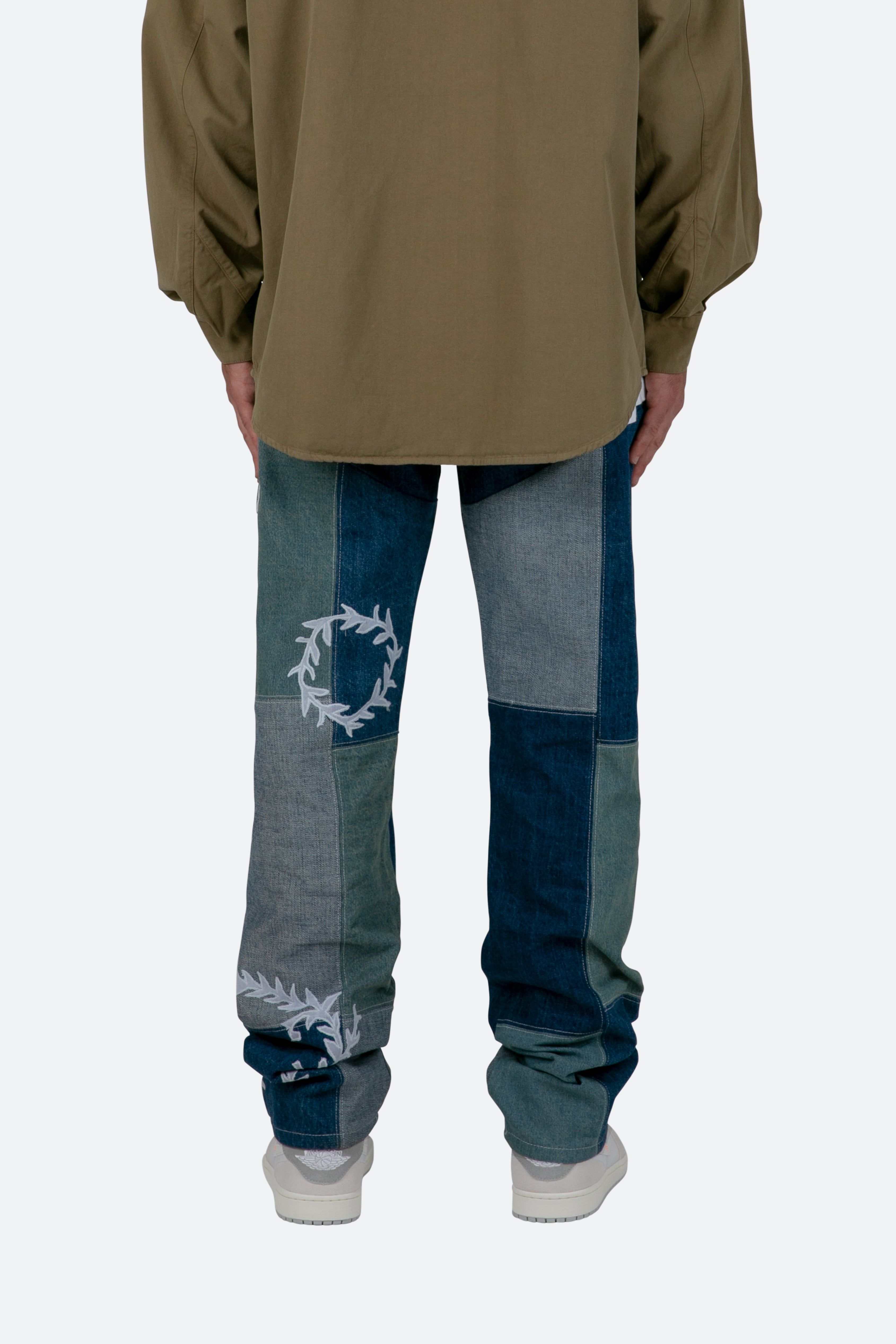 V445 Baggy Denim - Blue sold by MNML product image thumbnail 5