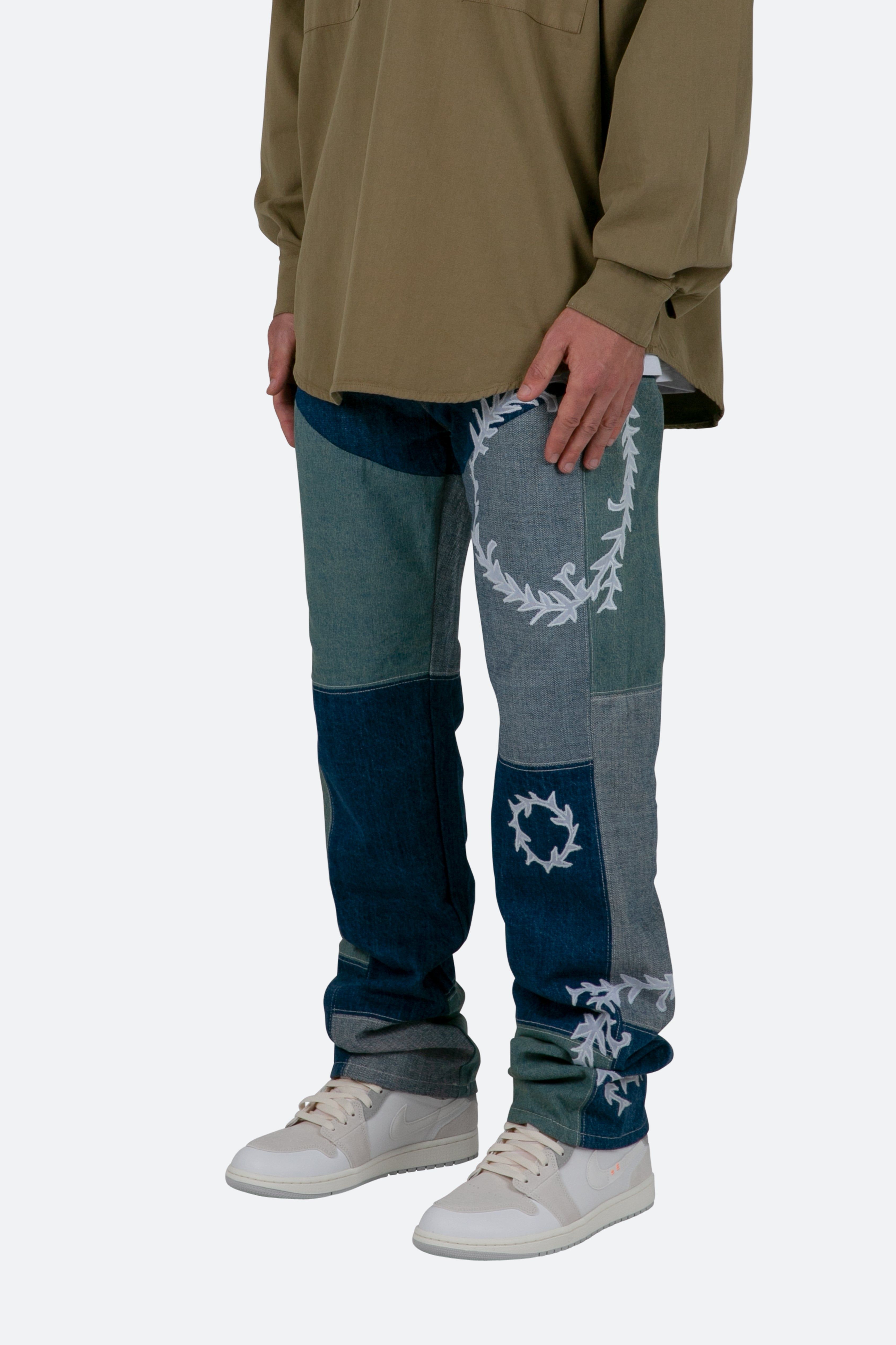 V445 Baggy Denim - Blue sold by MNML product image thumbnail 3