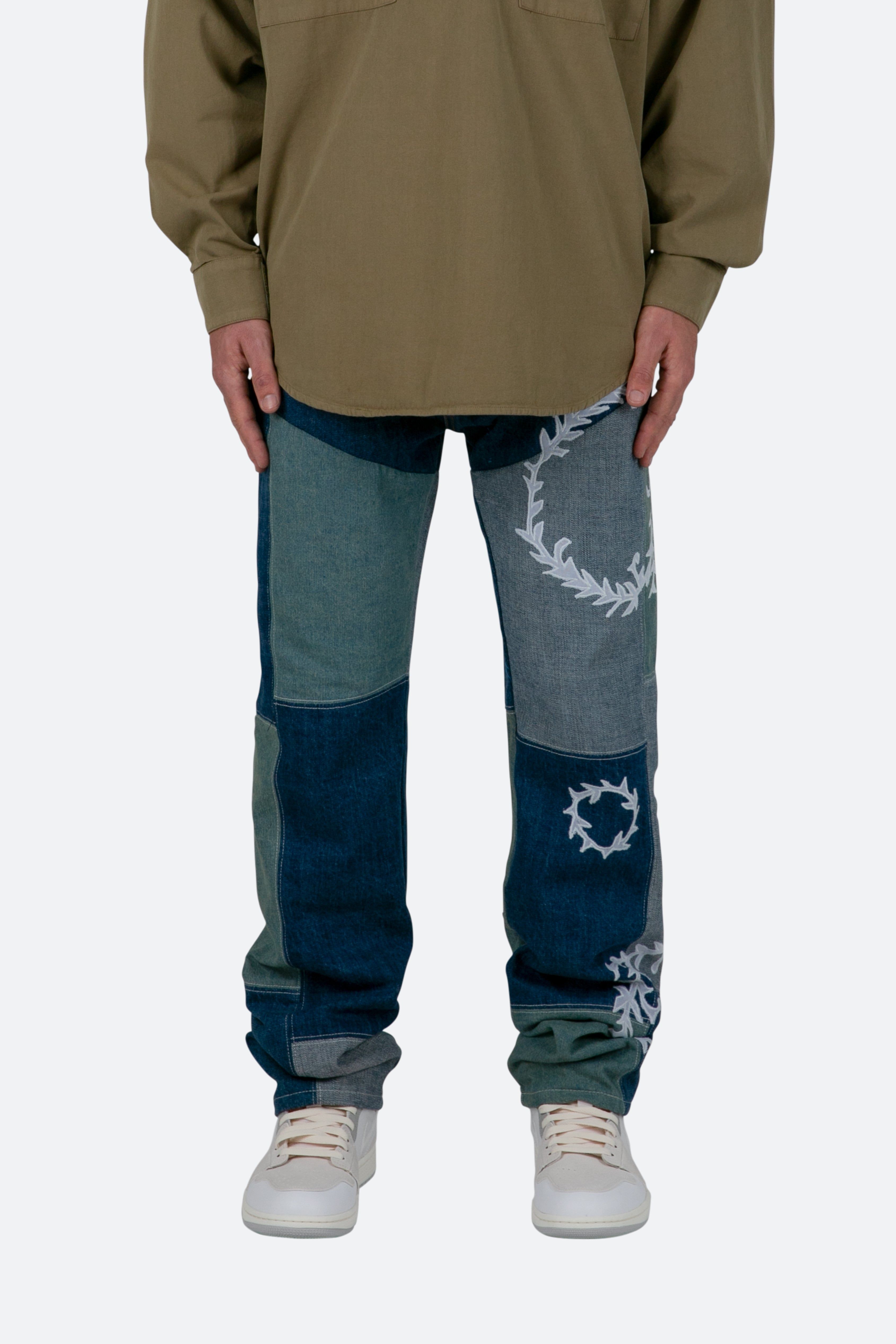 V445 Baggy Denim - Blue sold by MNML