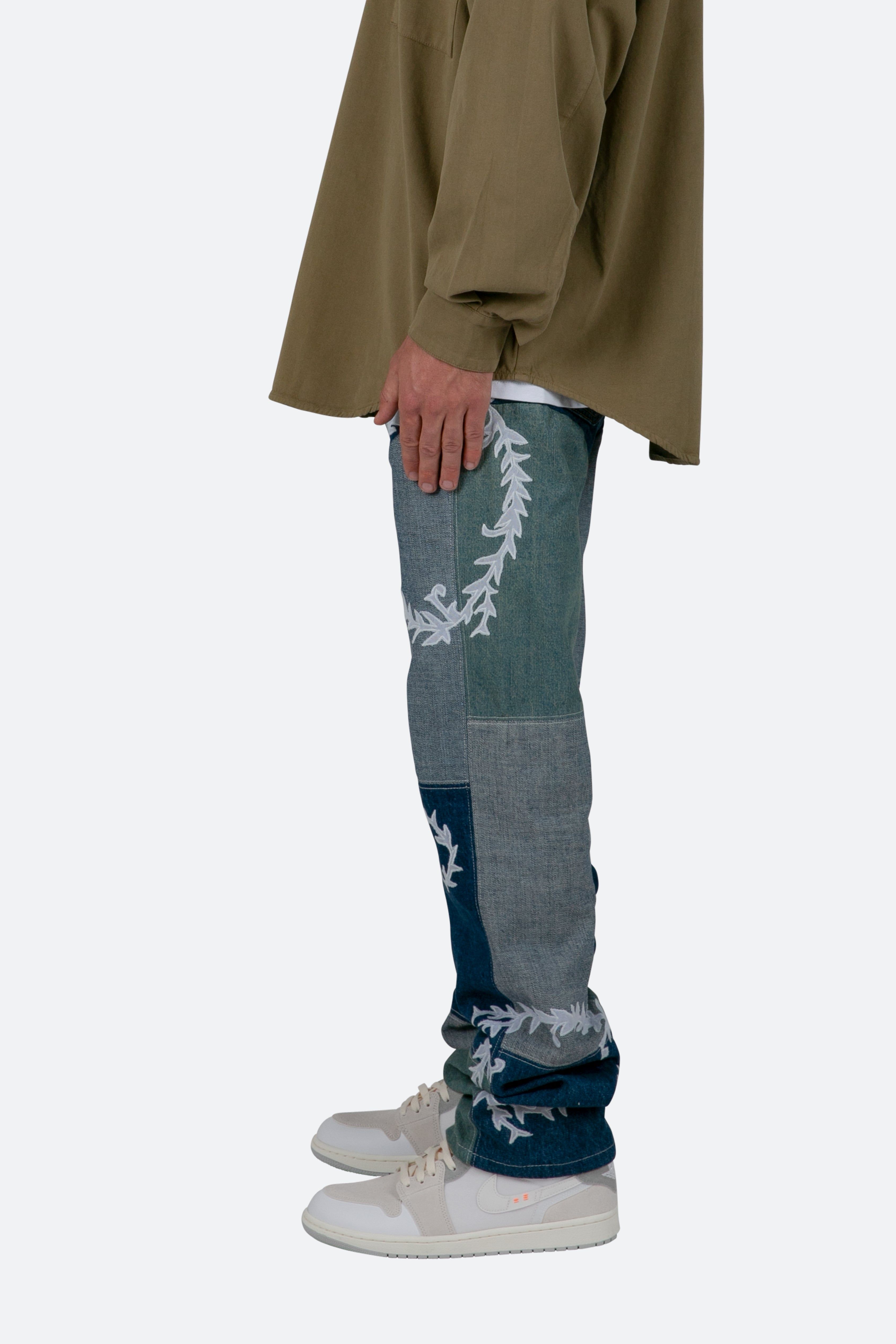 V445 Baggy Denim - Blue sold by MNML product image thumbnail 4