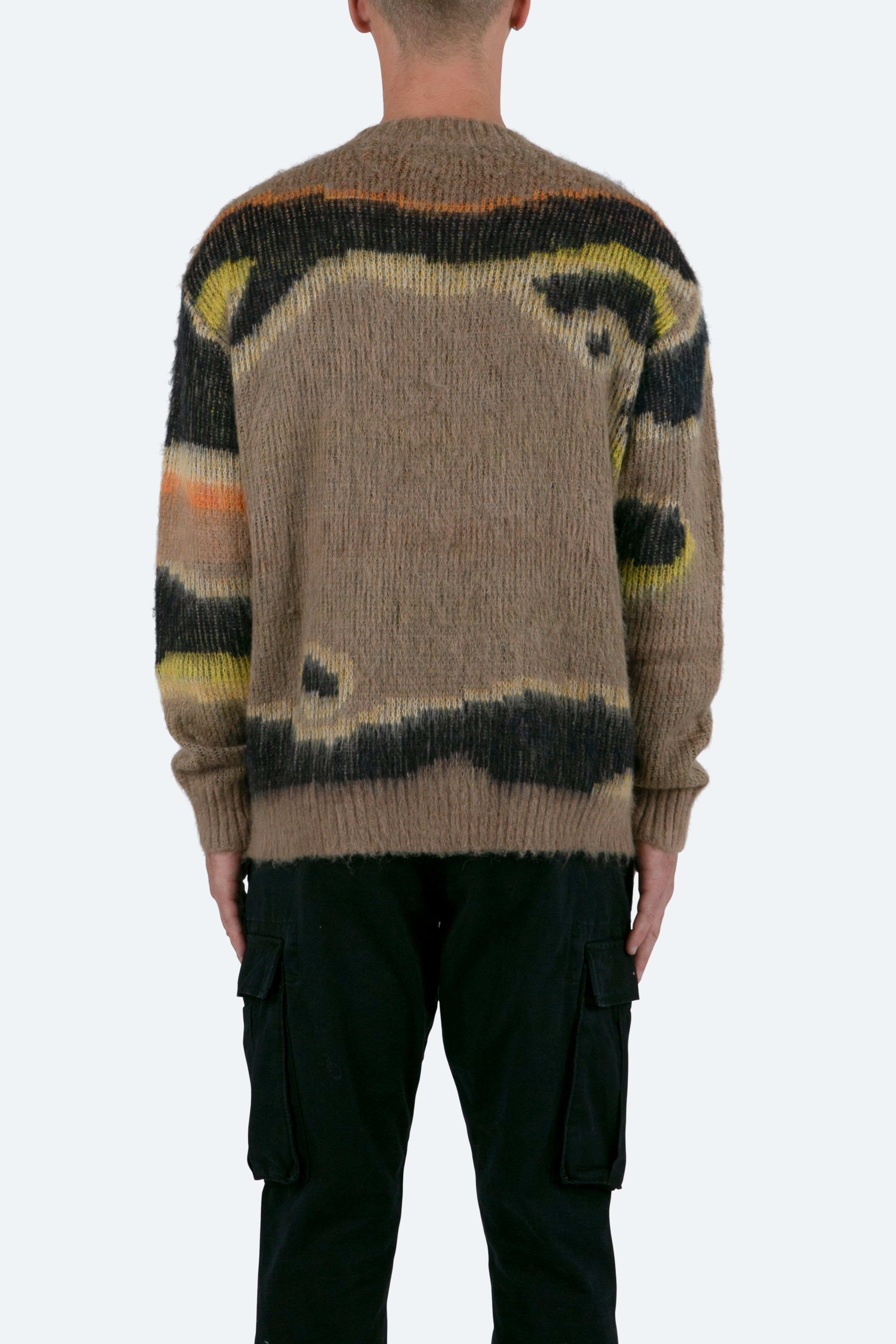 Big Camo Sweater - Olive sold by MNML product image thumbnail 5