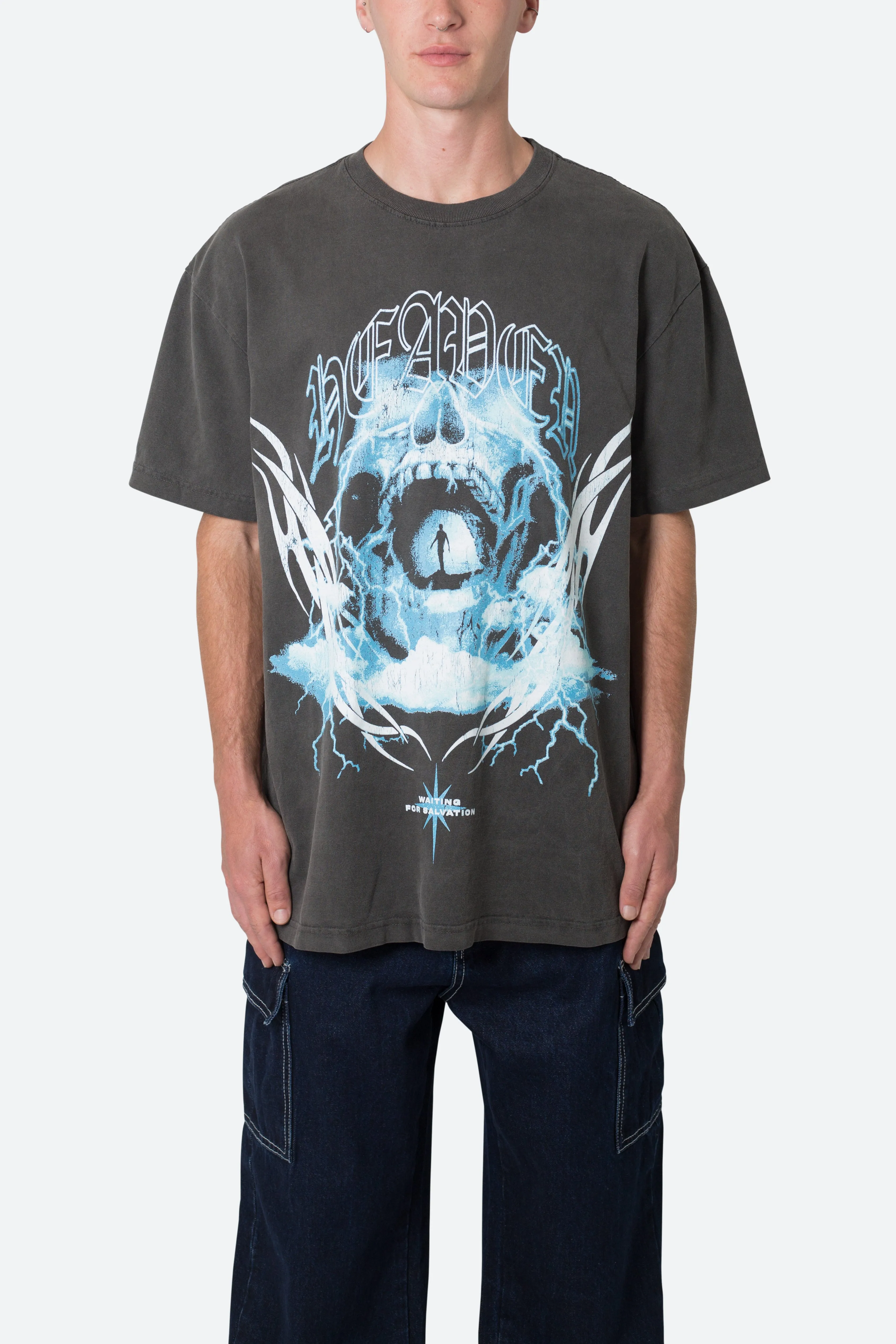 Another Heaven Tee - Washed Black sold by MNML product image thumbnail 2