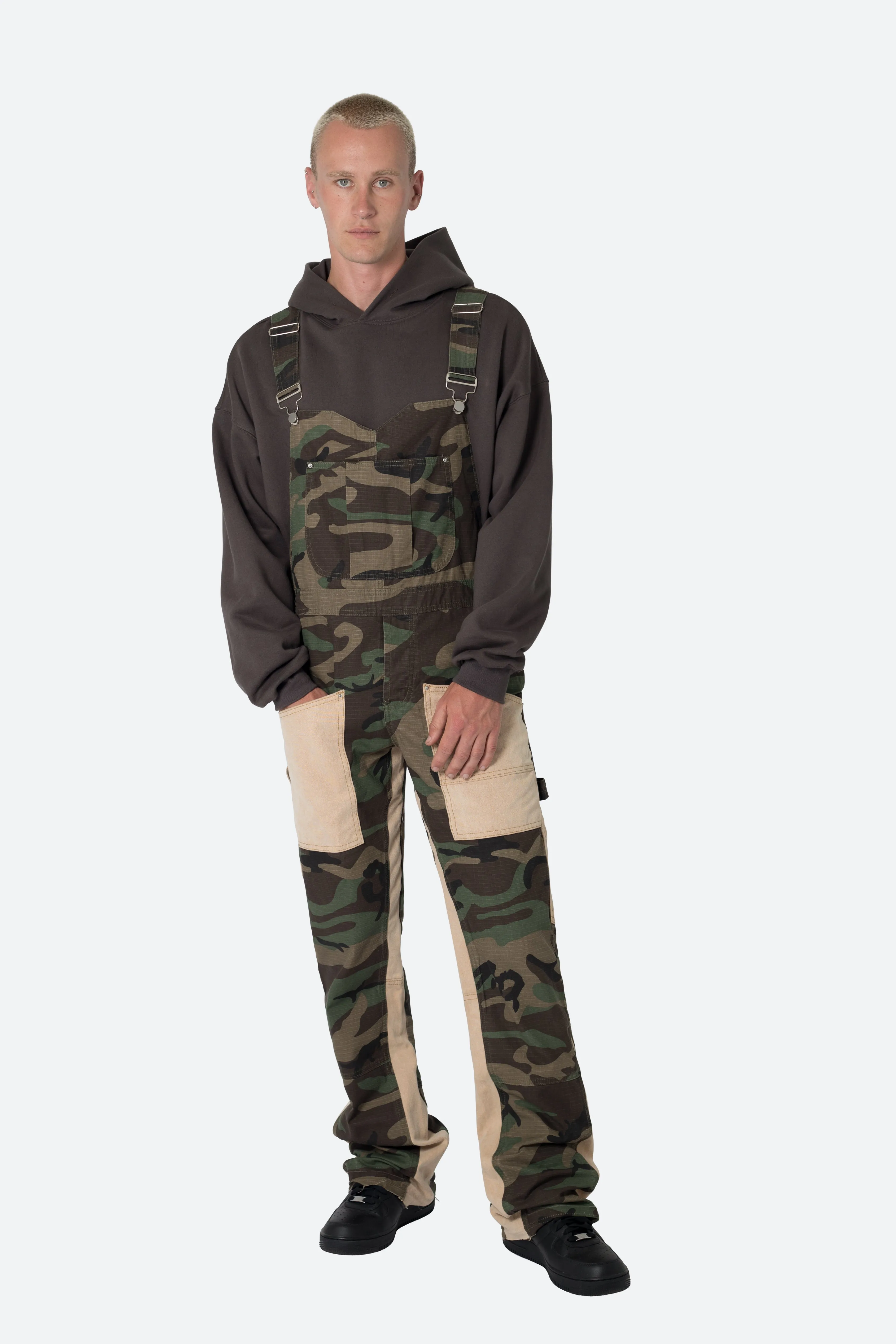 Painter Flare Overalls - Camo | Parallel