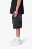 Ultra Baggy Lined Denim Shorts - Washed Black sold by MNML