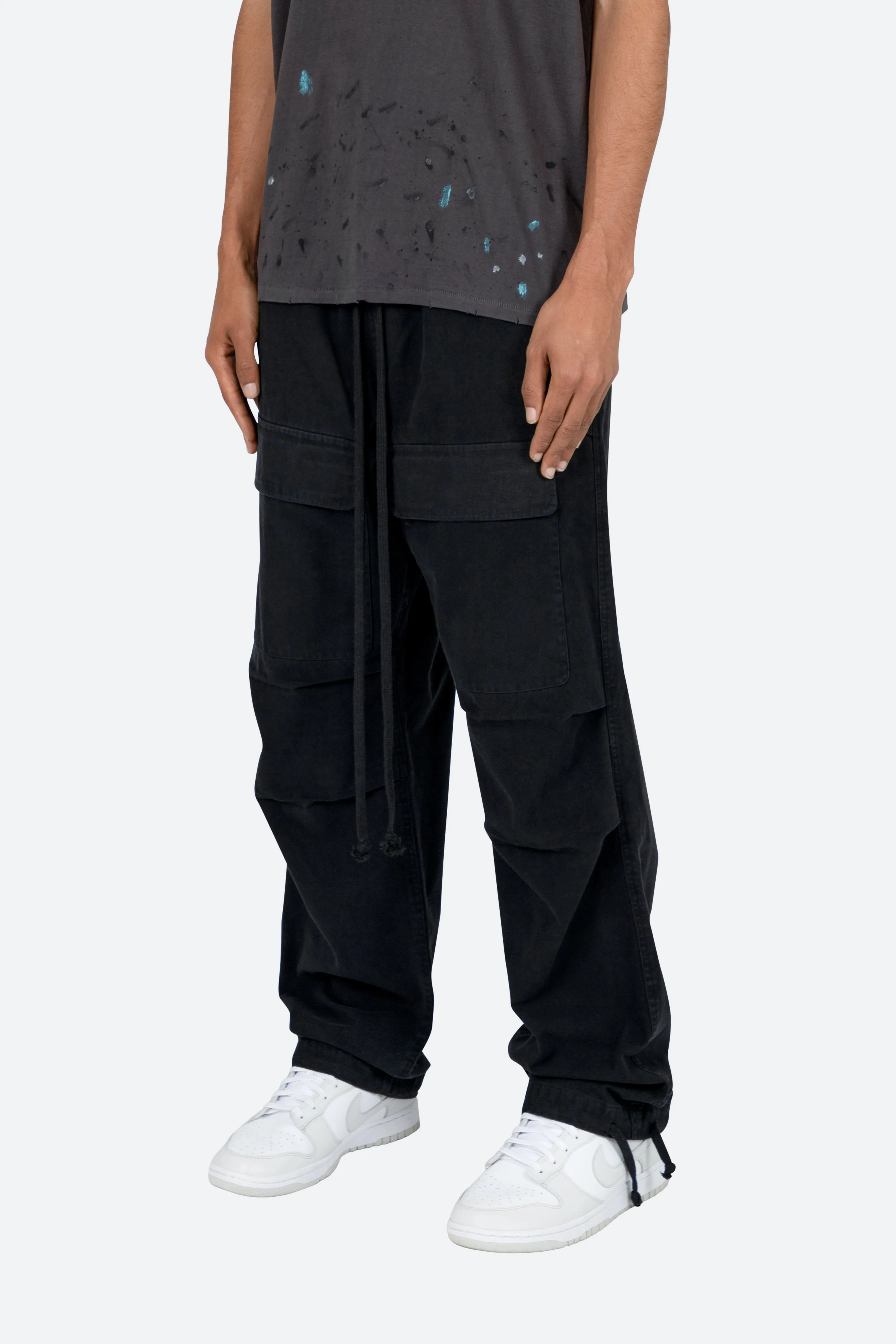 Utility Cargo Pants - Black sold by MNML product image thumbnail 3