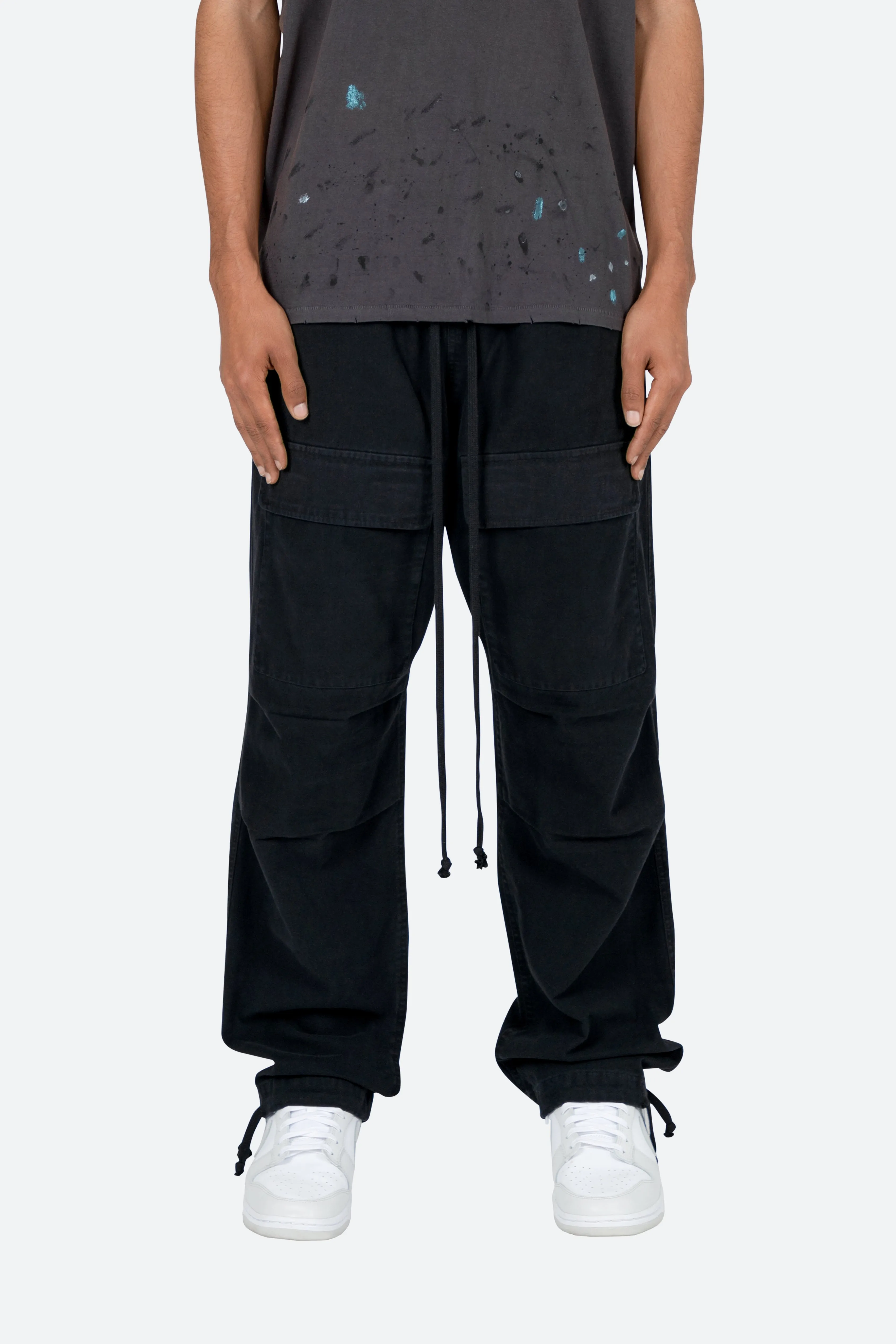 Utility Cargo Pants - Black sold by MNML