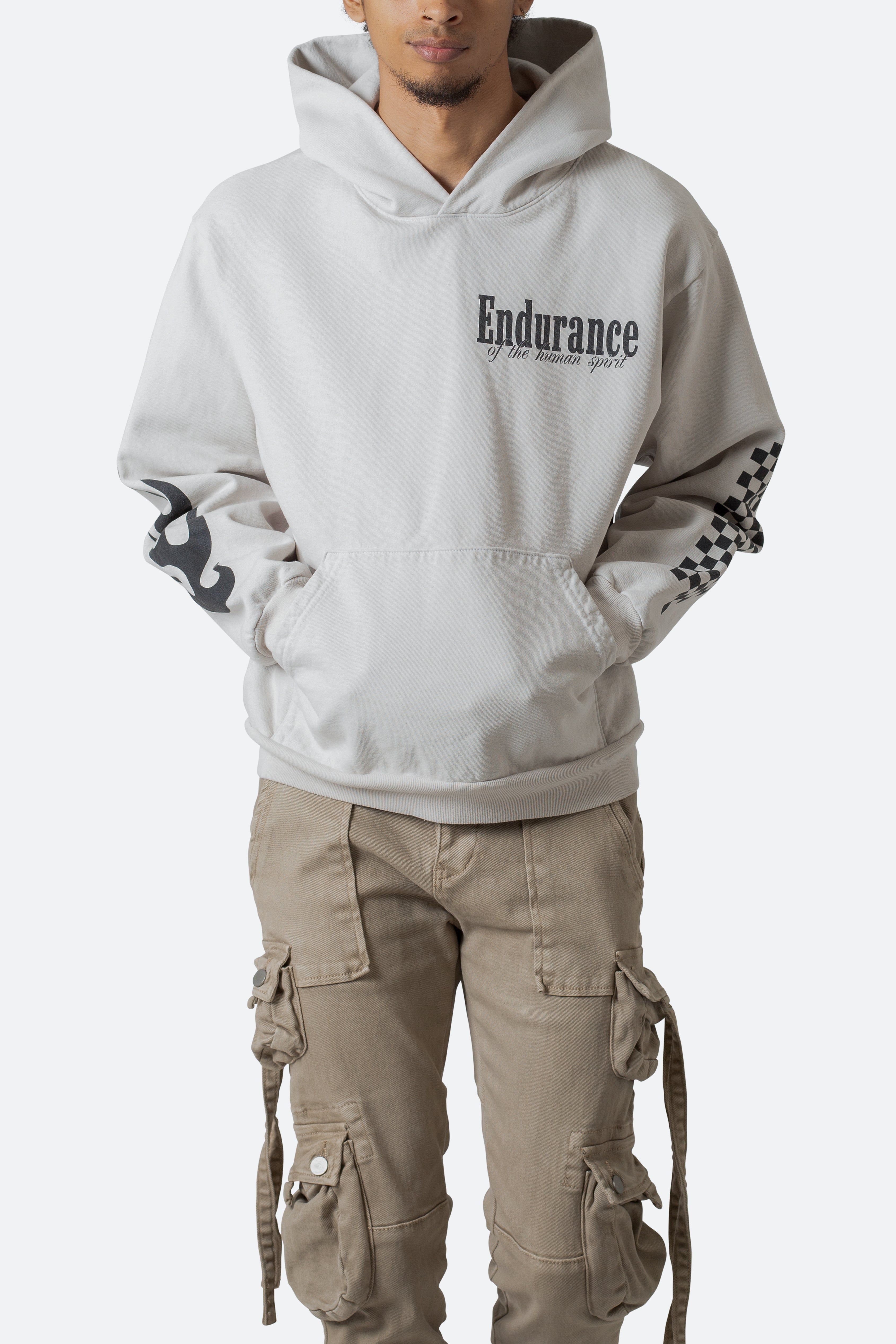 Endurance Hoodie - Light Grey sold by MNML product image thumbnail 2